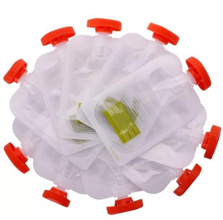 Pack 10 Bolsas Para Papillas Y Compotas Bebes-0