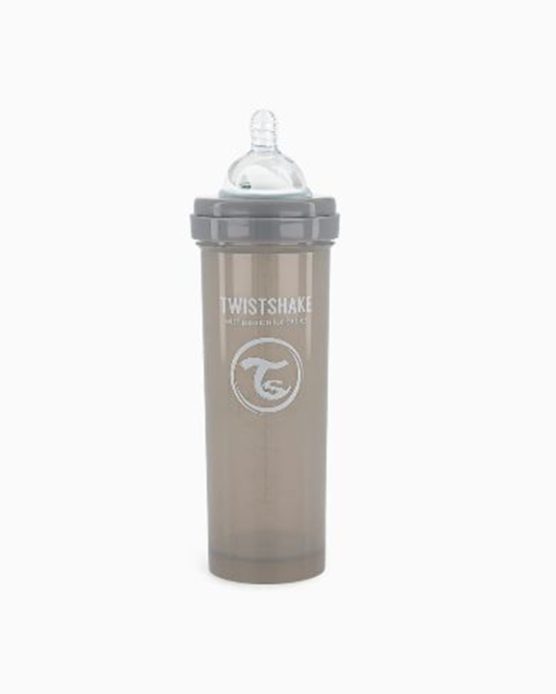 Mamadera Twistshake Anti - Cólico 260 ML Gris -2