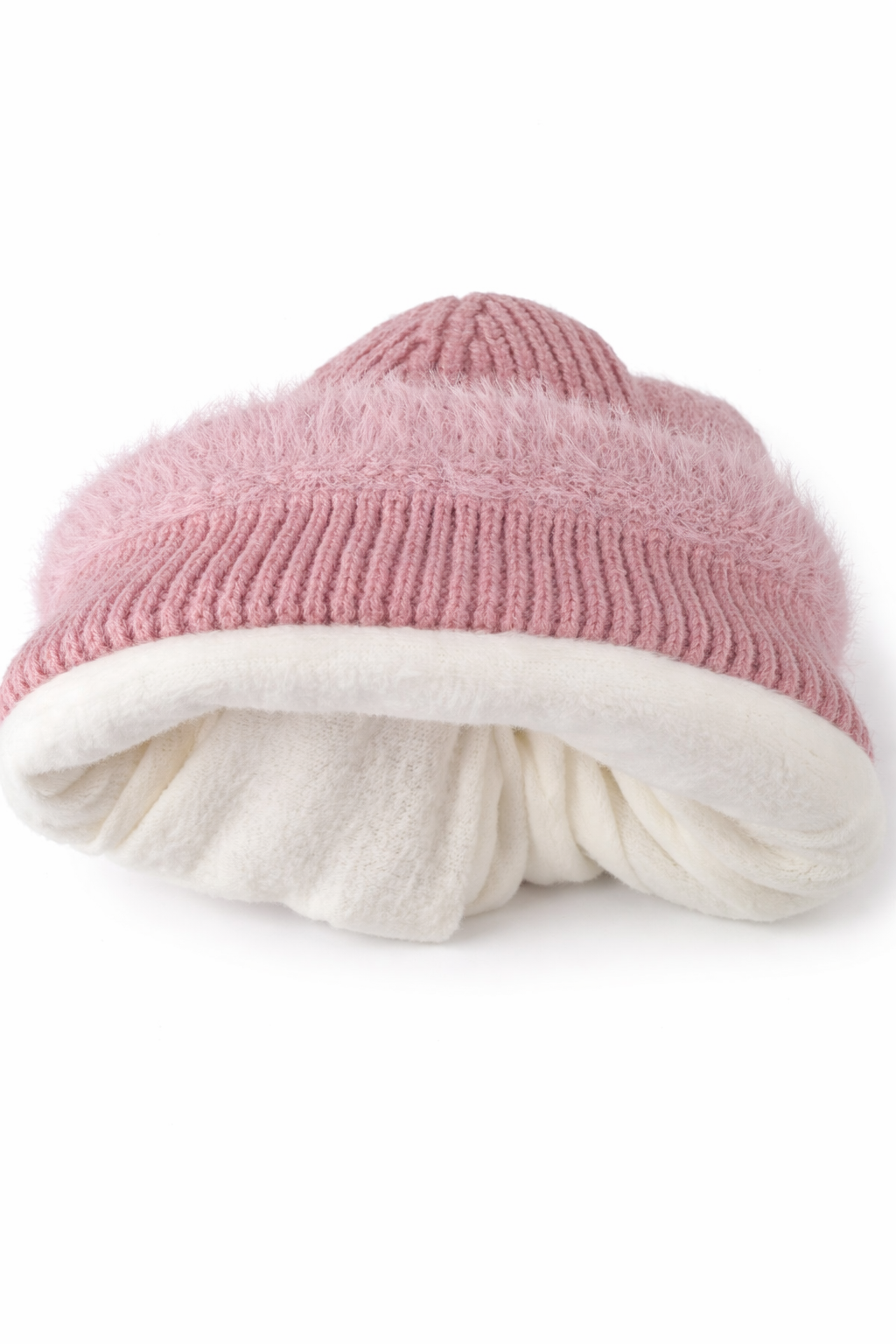Gorro De Lana Invierno Para Ni os Con Orejas Gatico Gris-2