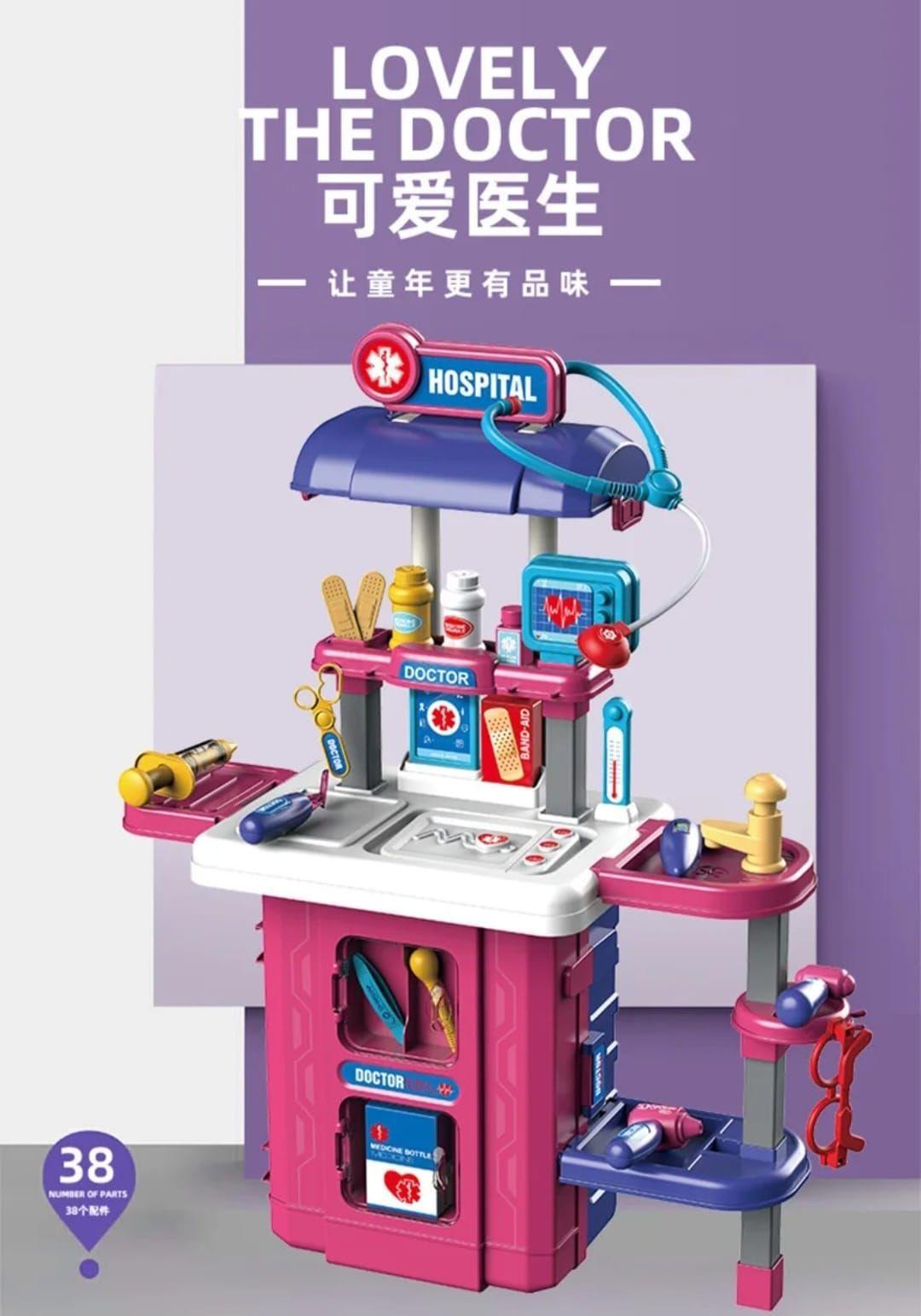 Set Doctor Juguete Maleta Juego De Roles Niños-2