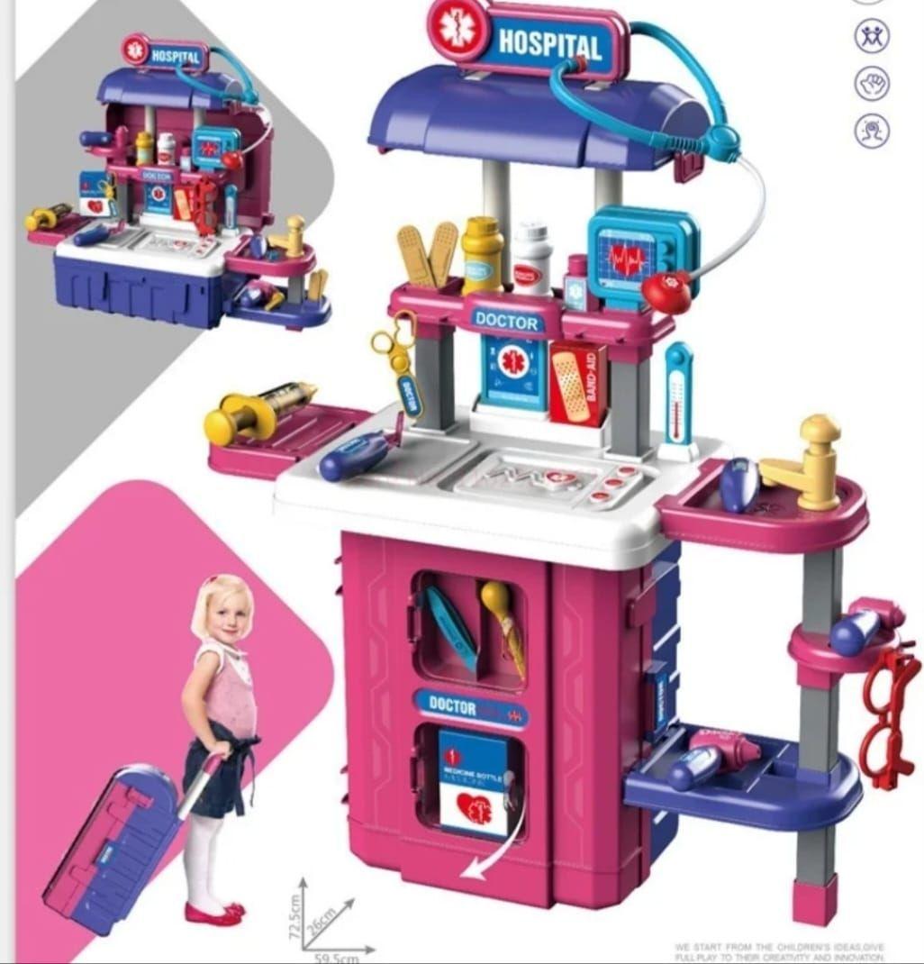 Set Doctor Juguete Maleta Juego De Roles Niños-3