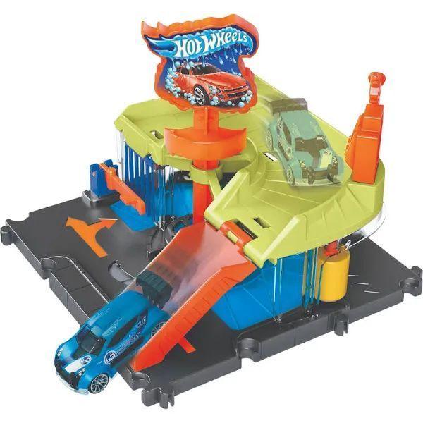  JUEGO ESTACIÓN DE LAVADO HOT WHEELS CITY-1
