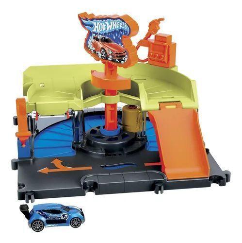  JUEGO ESTACIÓN DE LAVADO HOT WHEELS CITY-2