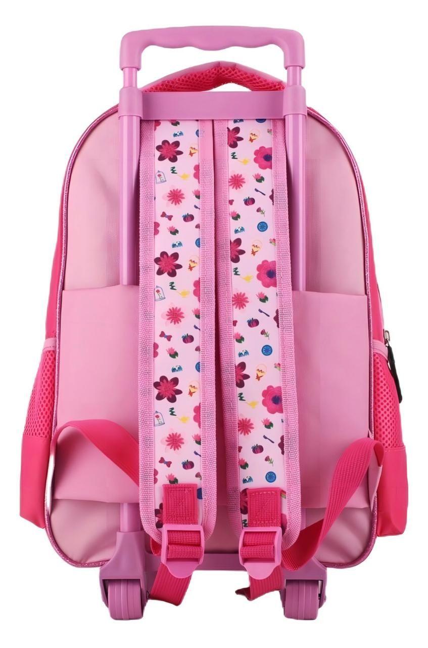 Mochila Infantil Con Rueda lonchera estuche Ni os Princesas-2