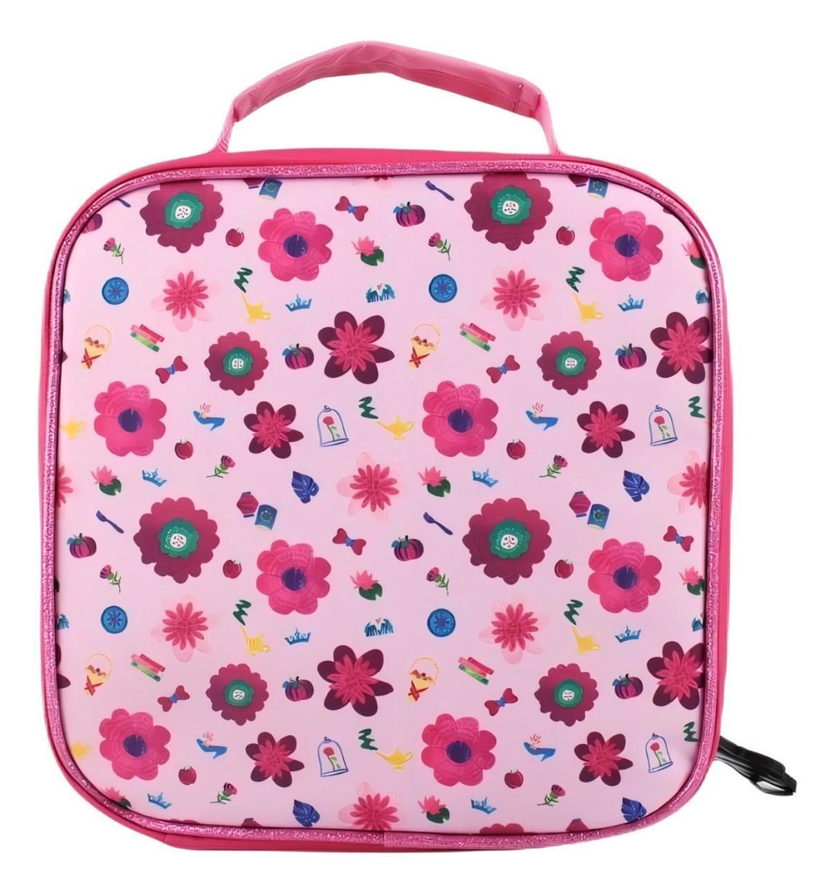 Mochila Infantil Con Rueda lonchera estuche Ni os Princesas-3