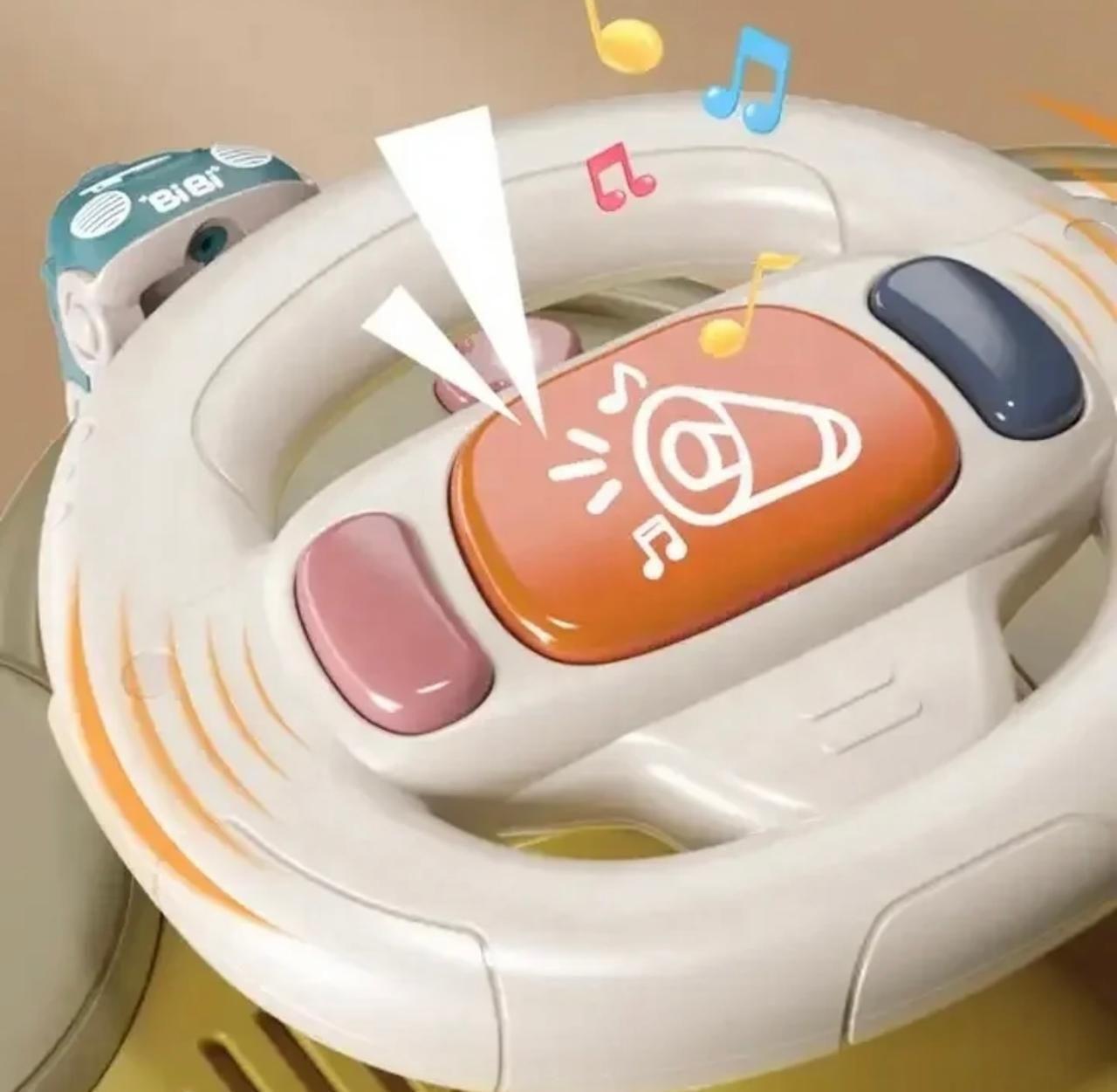 Volante Infantil Multifuncion Para Bebe Juguete Musicales-3