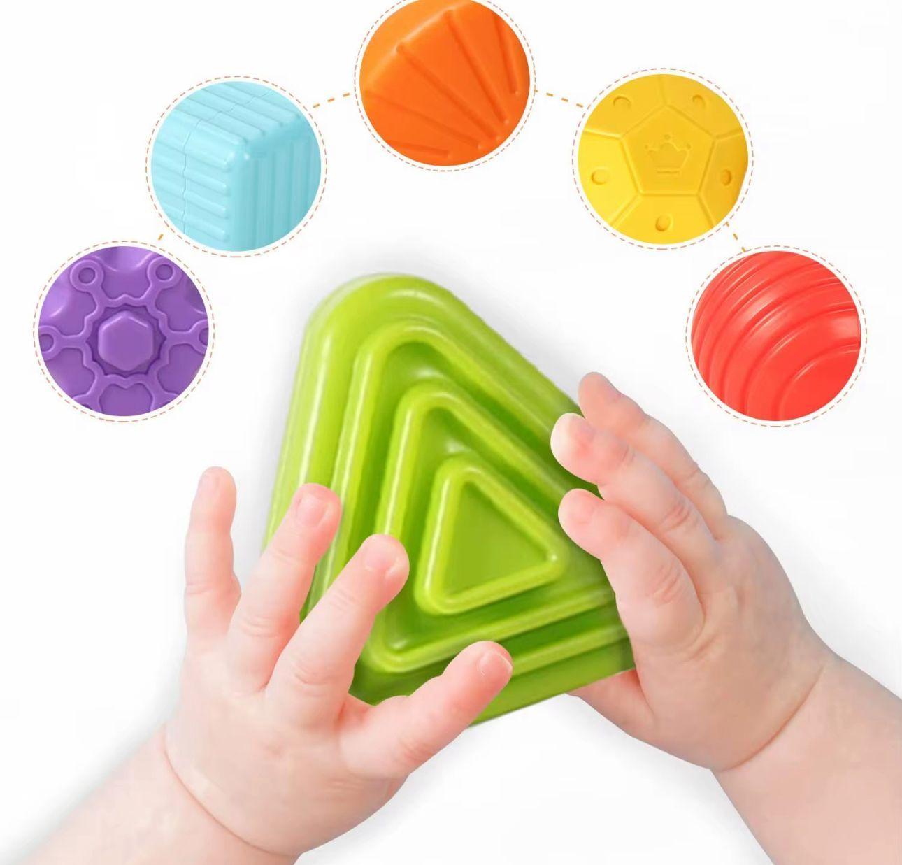 Juego Didáctico Cubo Sensorial Bebé Estimulación Temprana-4