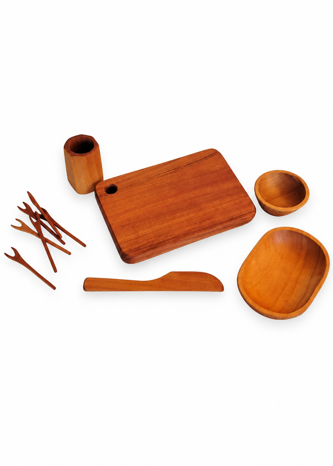 Set de aperitivo en madera nativa-1