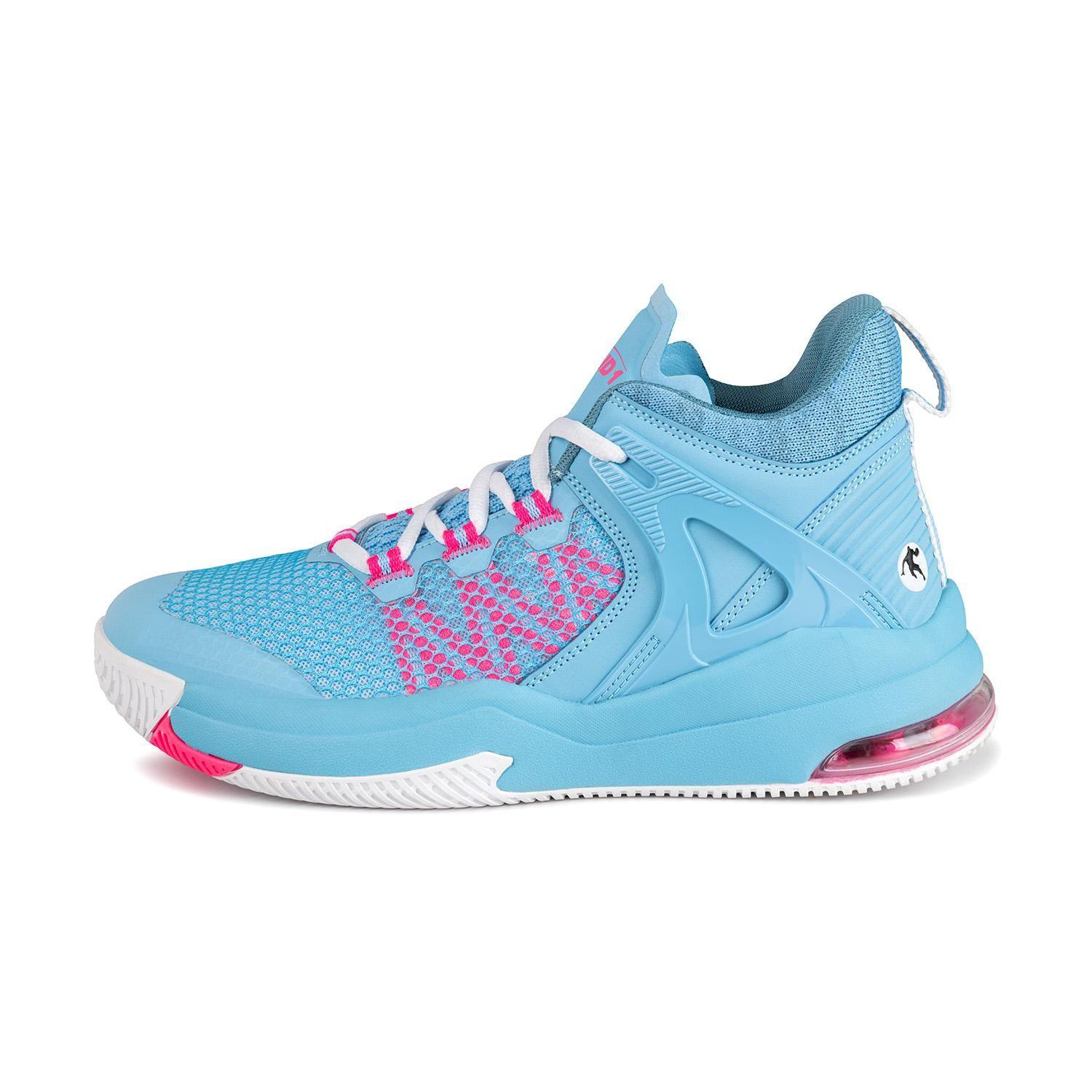 Zapatillas Niños And1 Turnaround Celeste Rosado-0