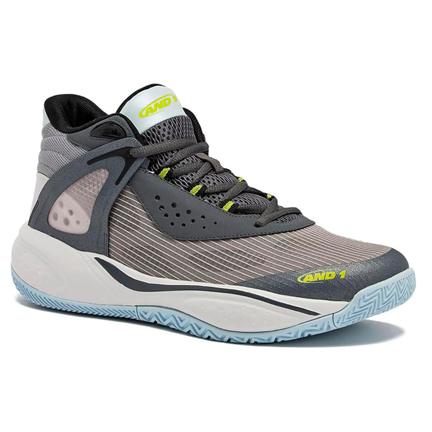 Zapatillas Adulto And1 Revel Mid Gris / Blanco-0