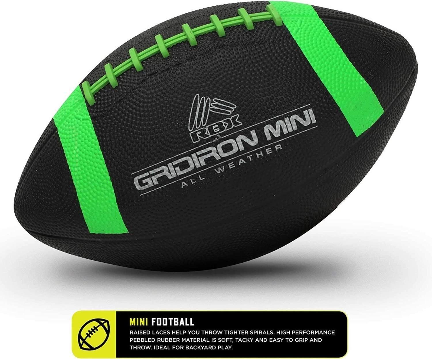 Set 3 Mini Balones Futbol, Basket, Futbol Americano-3