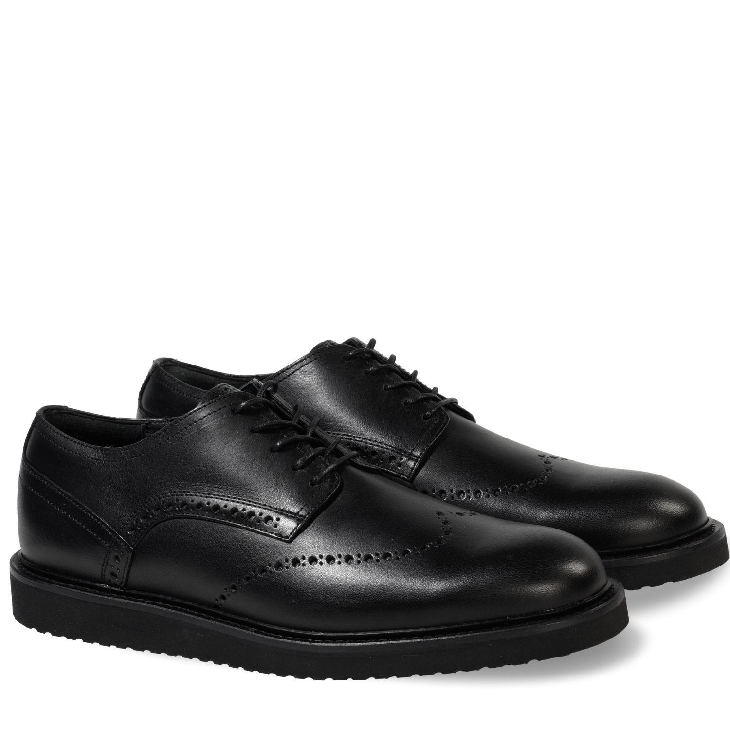 Zapato Cuero Hombre Véroz Scalzi Light - Negro-1