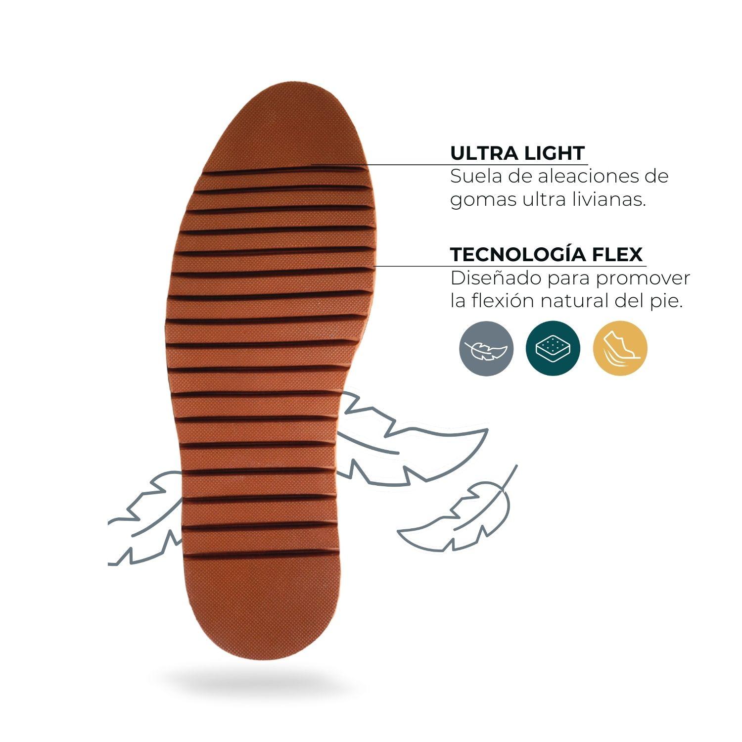 Zapato Cuero Hombre Véroz Harbour Light - Arena-5