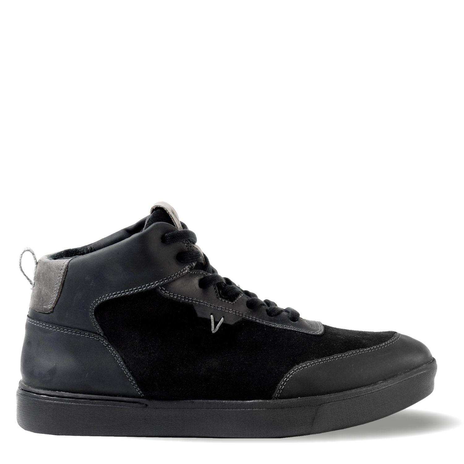 Zapatilla Hombre De Cuero Trend Mid Light Negro Véroz-0