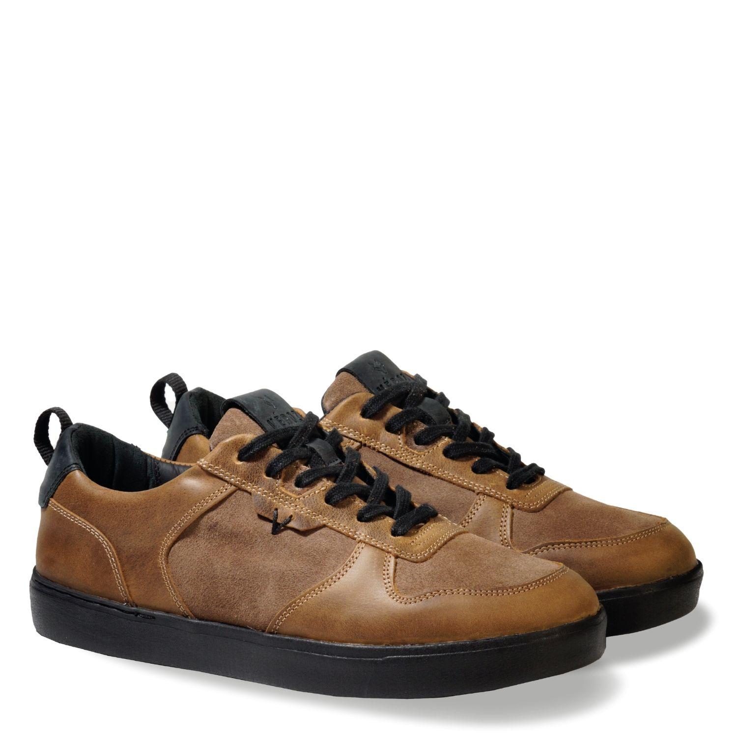 Zapatilla Cuero Hombre Véroz Trend Light - Tabaco-1