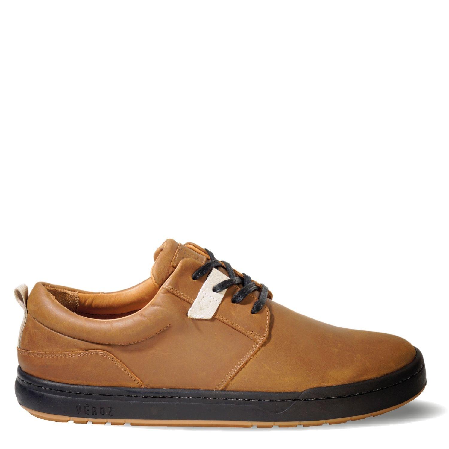 Zapatilla Cuero Hombre Véroz Russky - Tabaco-0