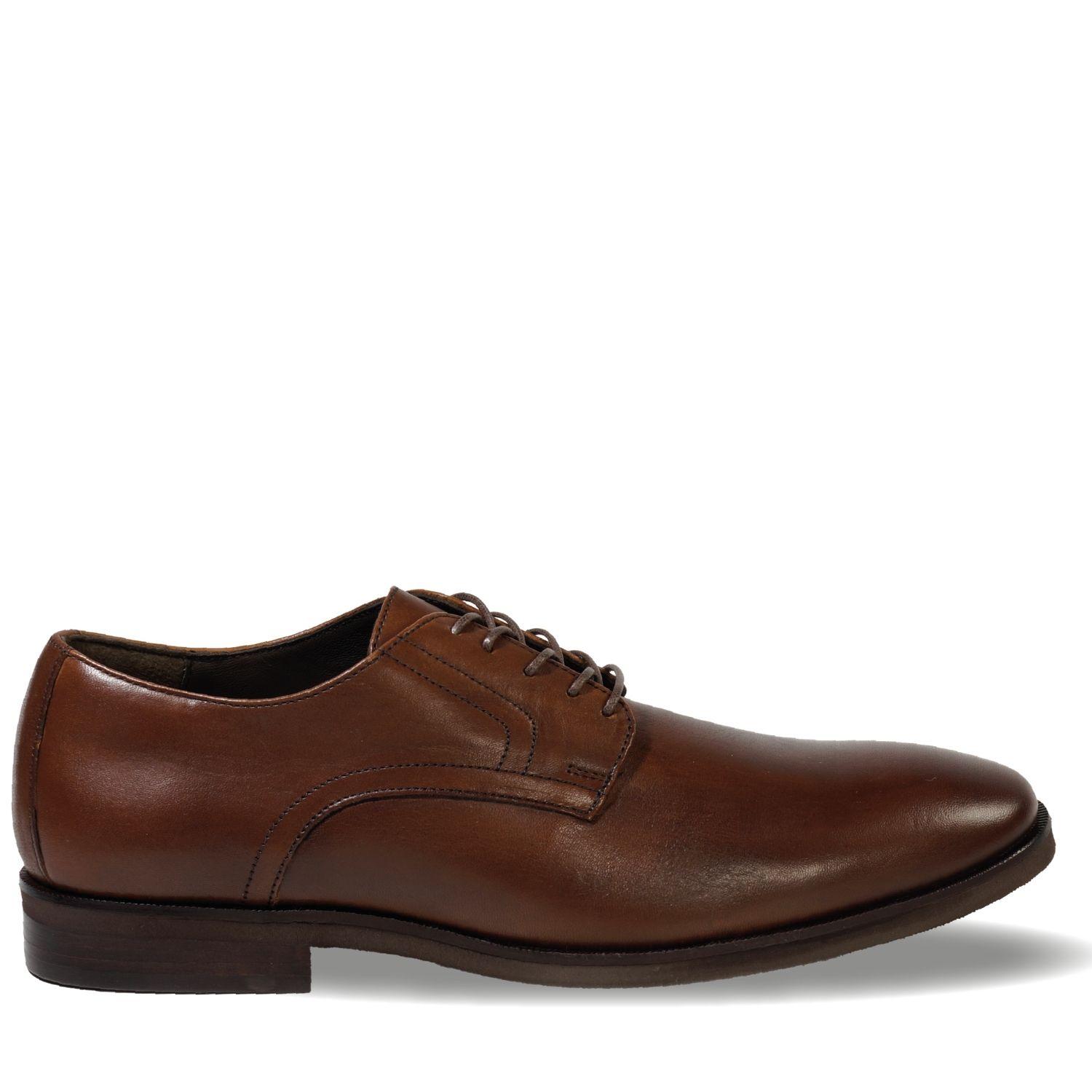 Zapato Cuero Hombre Véroz Manhattan Light - Cafe-0