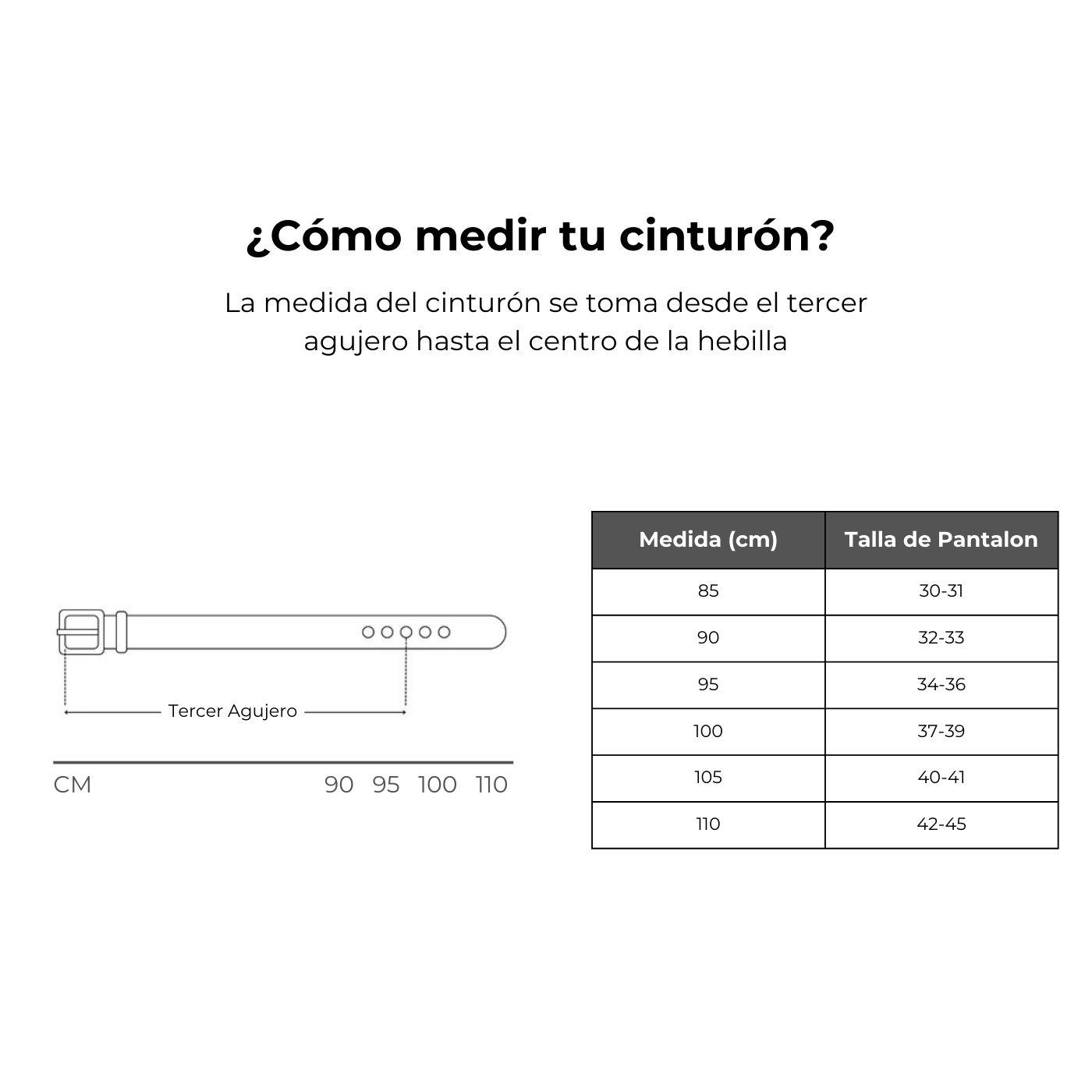 Cinturon Suela Cuero Hombre Véroz Costuras Casual - Negro-2