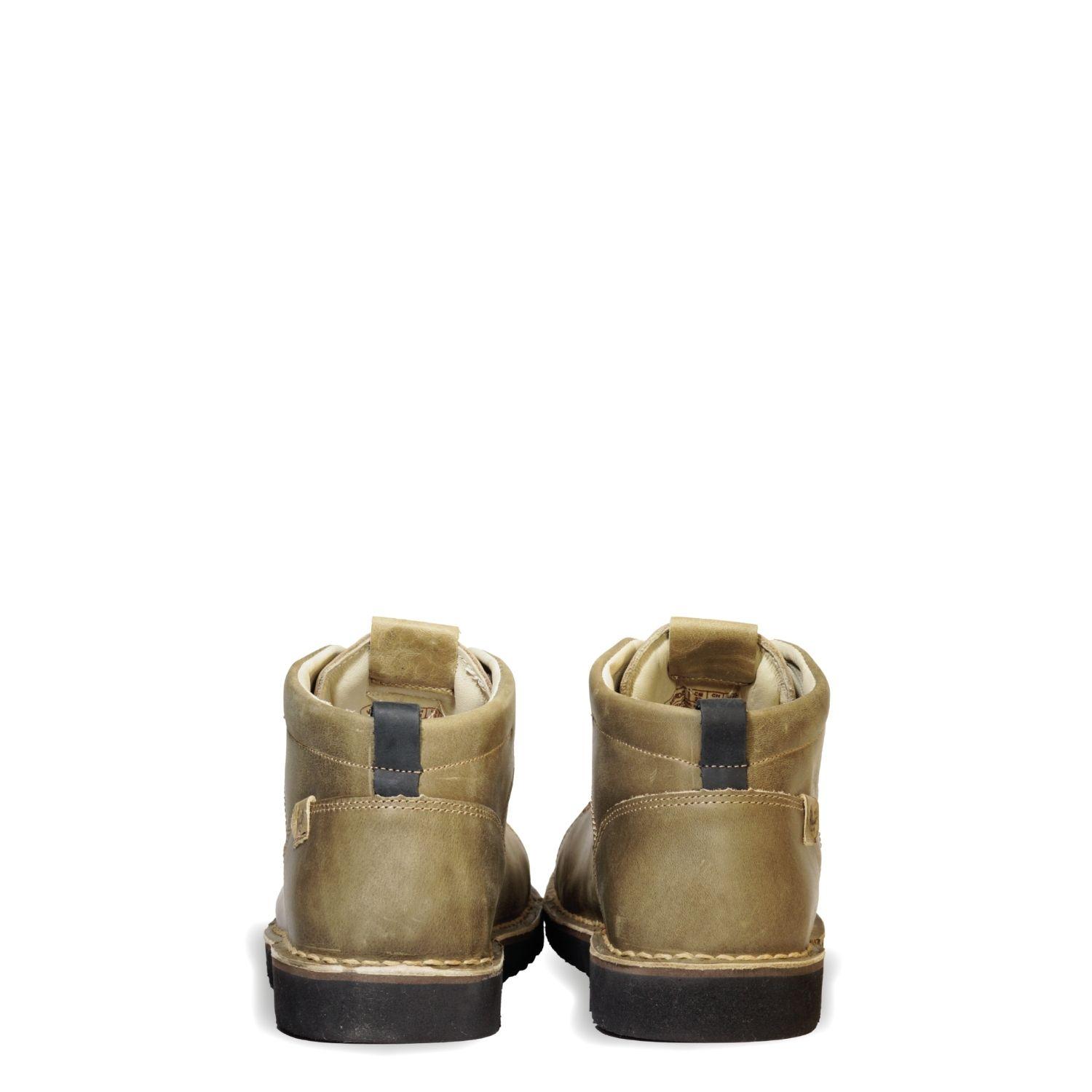 Zapato Hombre De Cuero Milenio Mid Verde Véroz-3