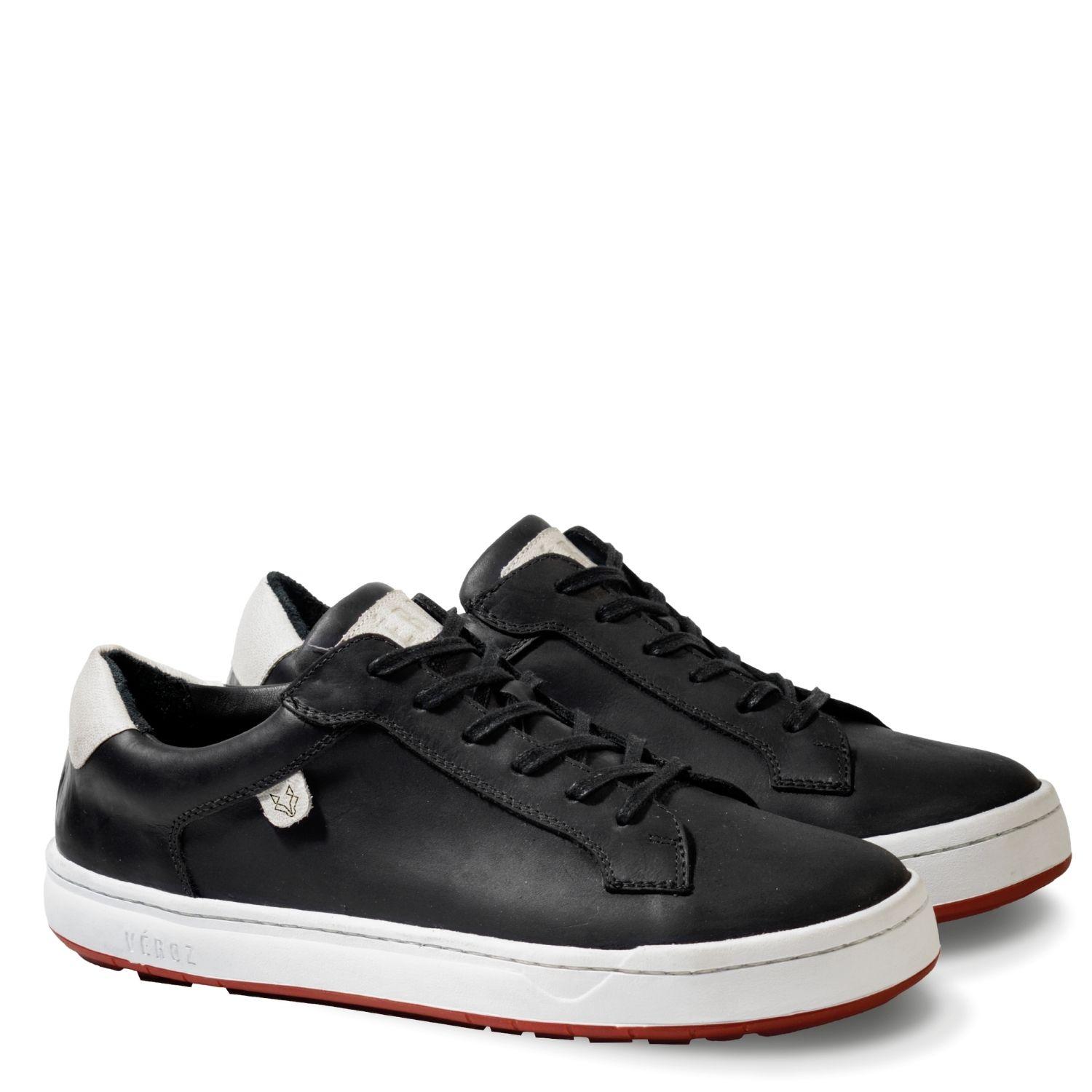 Zapatilla Cuero Hombre Véroz Vecchio - Negro-1