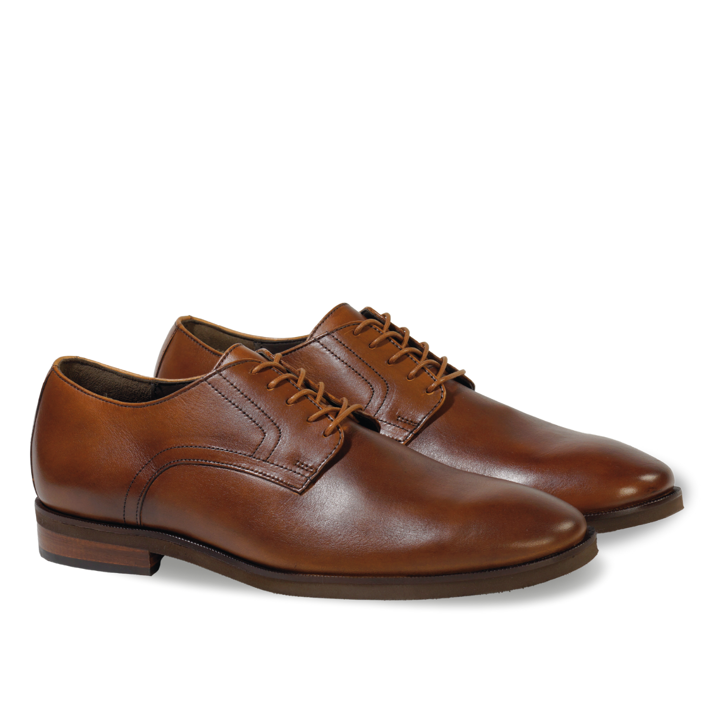 Zapato Cuero Hombre Manhattan Light - Whisky-0