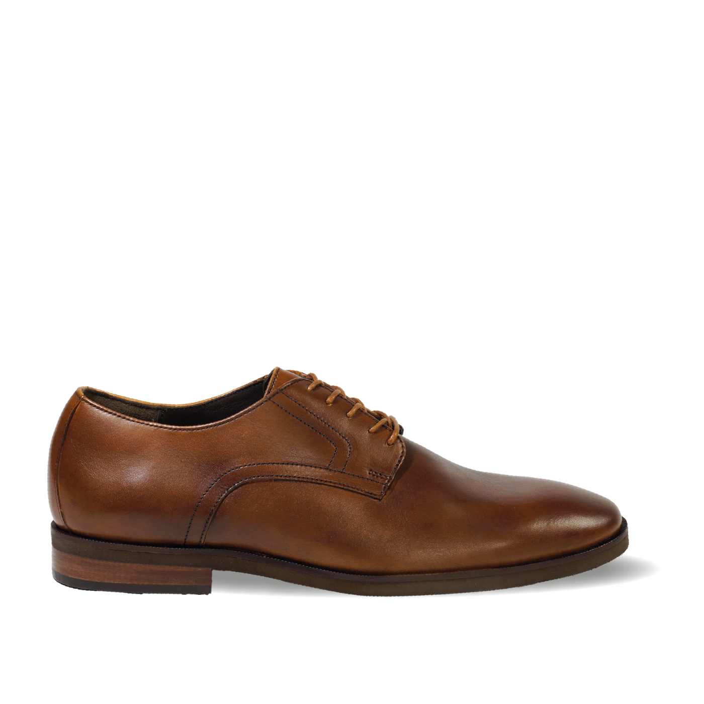 Zapato Cuero Hombre Manhattan Light - Whisky-1