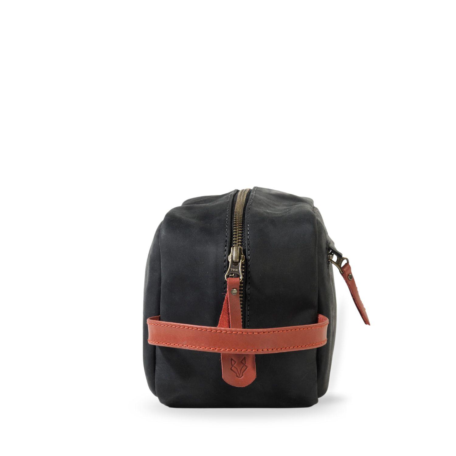 Neceser De Cuero Tiber Negro Véroz-2