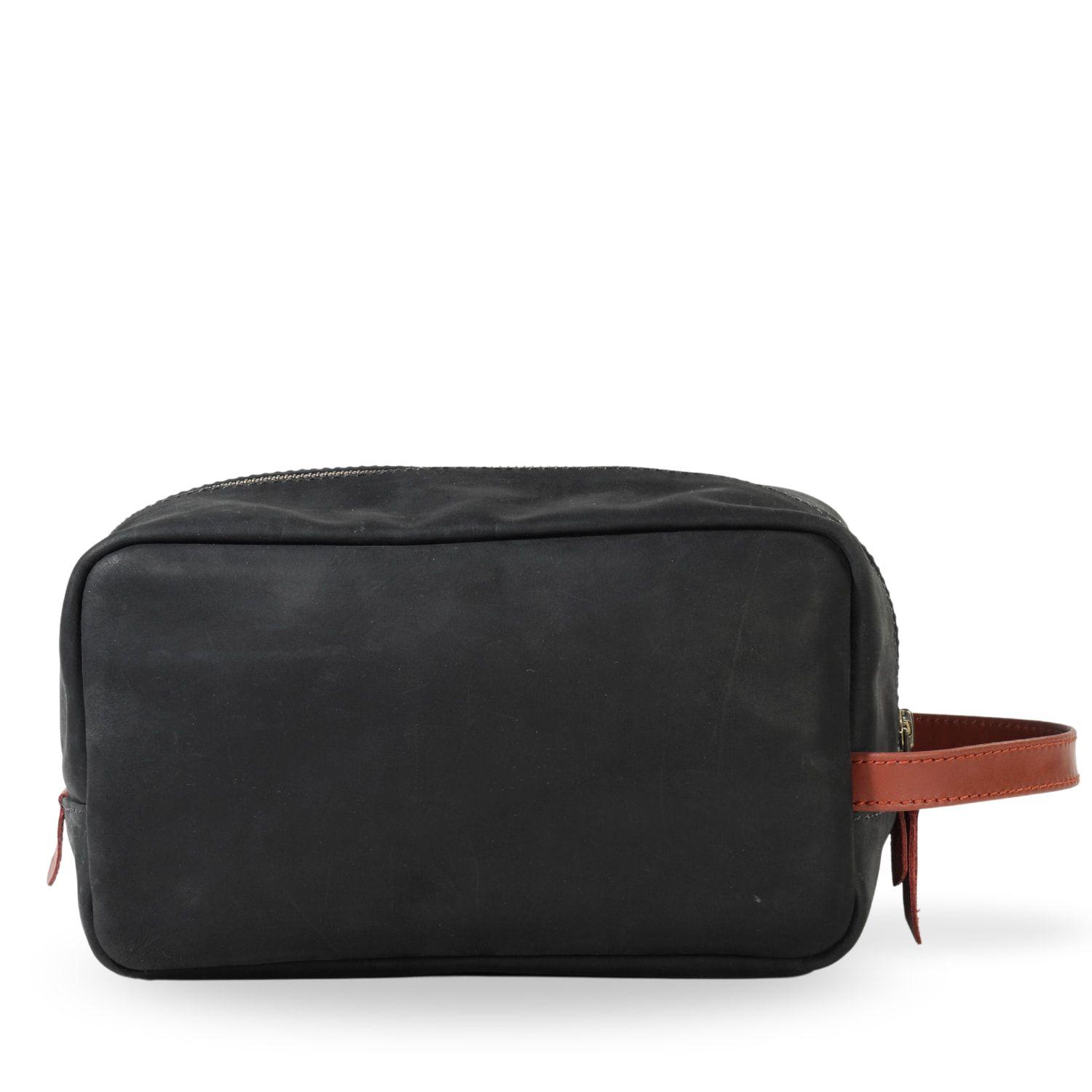 Neceser De Cuero Tiber Negro Véroz-3