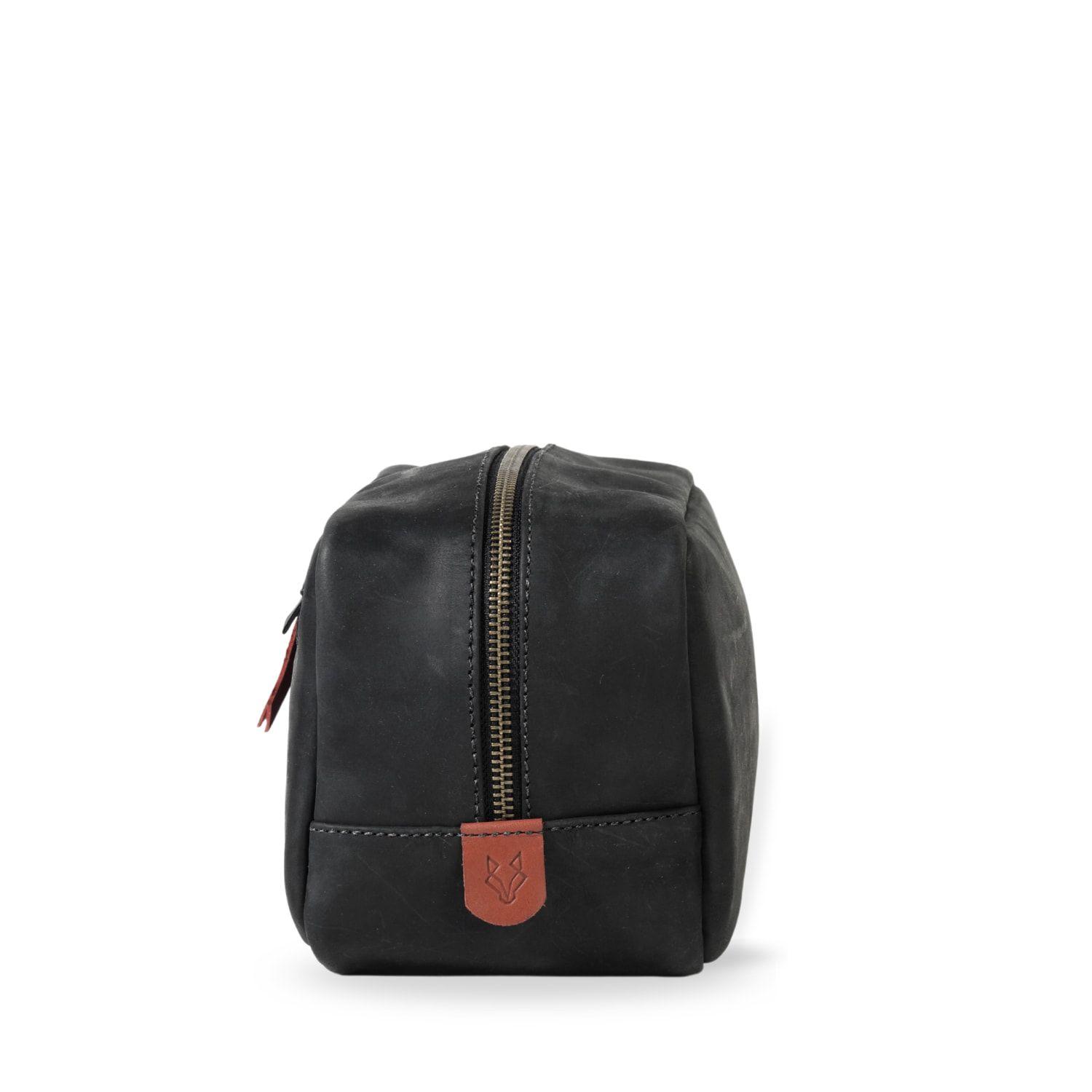 Neceser De Cuero Tiber Negro Véroz-4