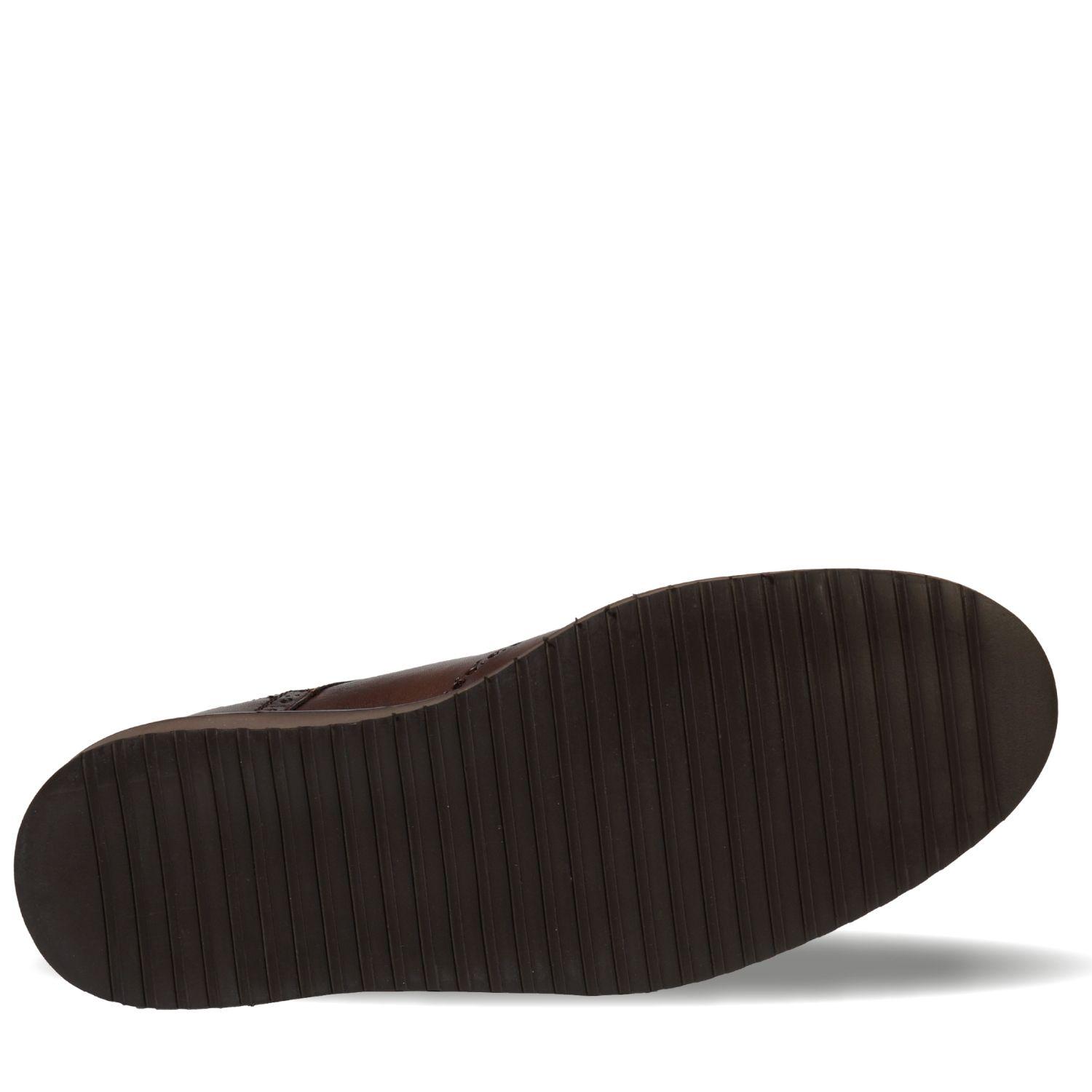 Zapato Cuero Hombre Véroz Scalzi Light - Cafe-2