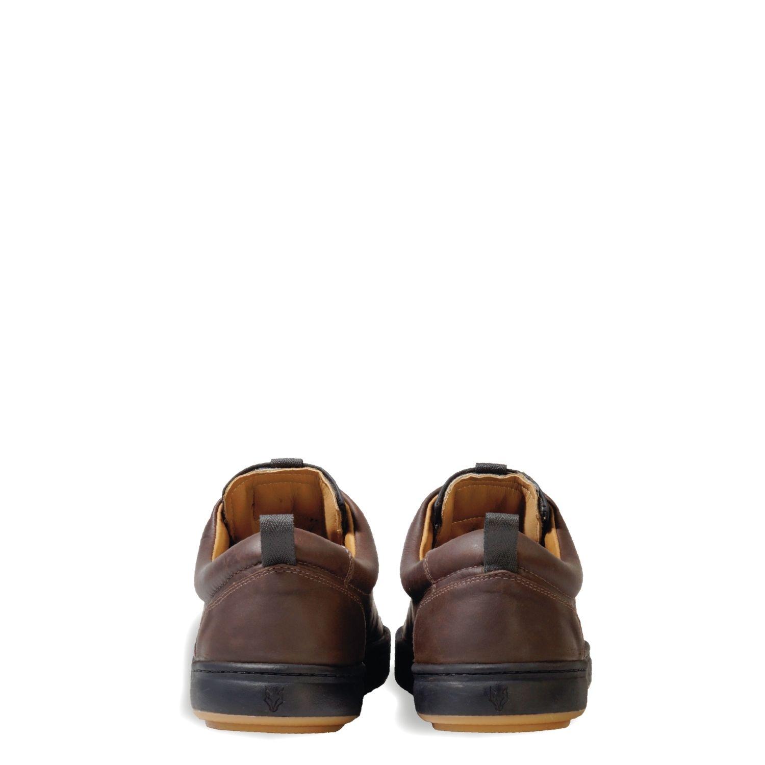 Zapatilla Cuero Hombre Véroz Rialto - Chocolate-3