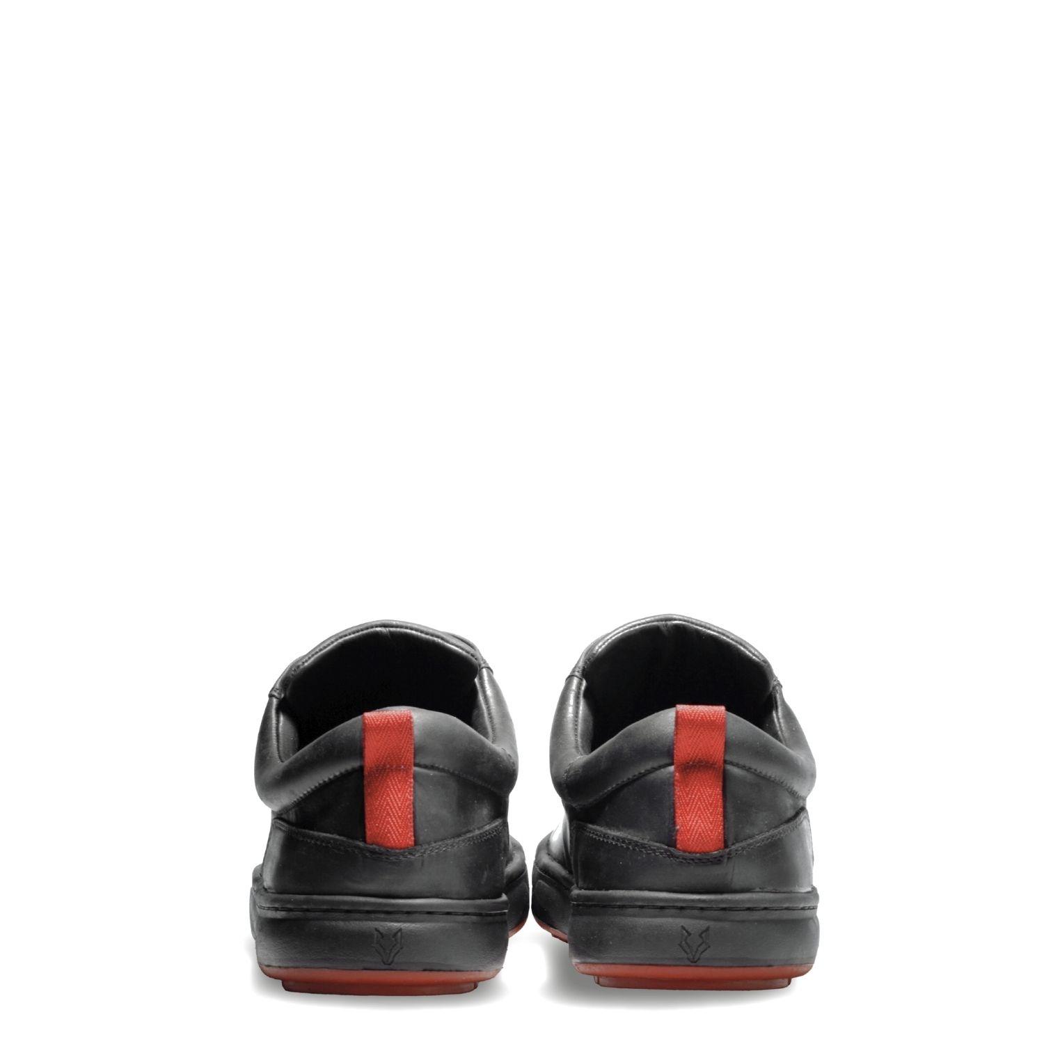 Zapatilla Cuero Hombre Véroz Russky - Negro-3