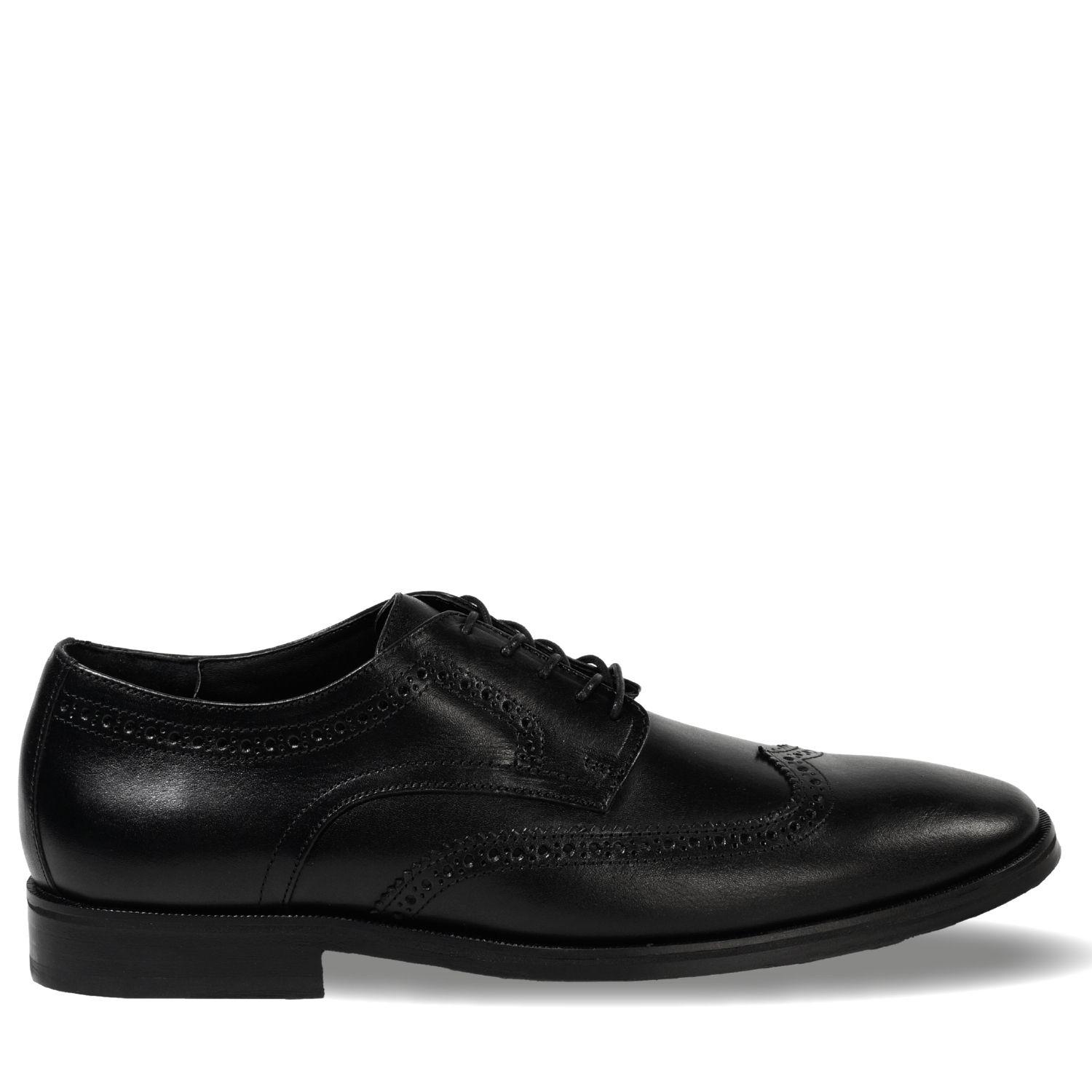 Zapato Cuero Hombre Véroz Brooklyn - Negro-0