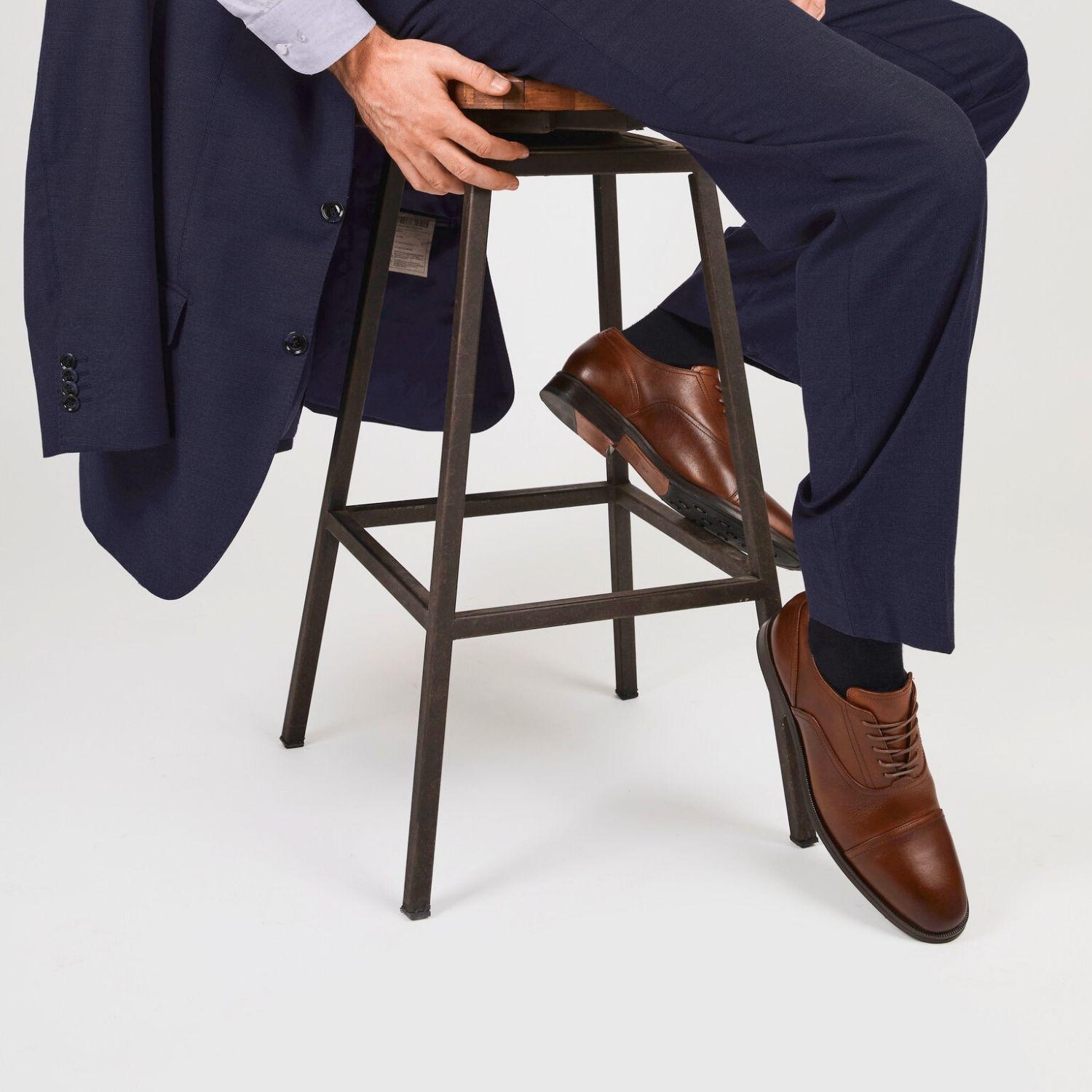 Zapato Hombre De Cuero Vittorio Avellana Véroz-4