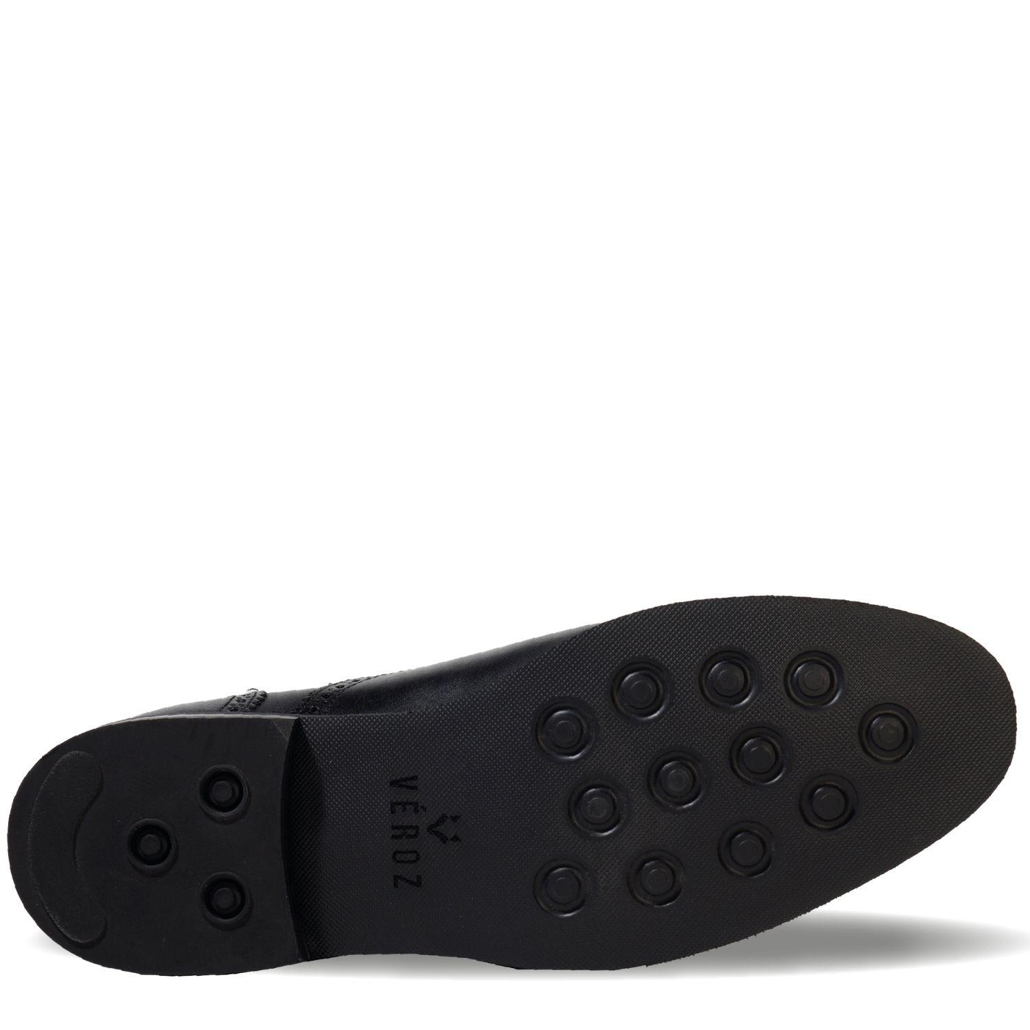 Zapato Cuero Hombre Véroz Golden Gate Light - Negro-2