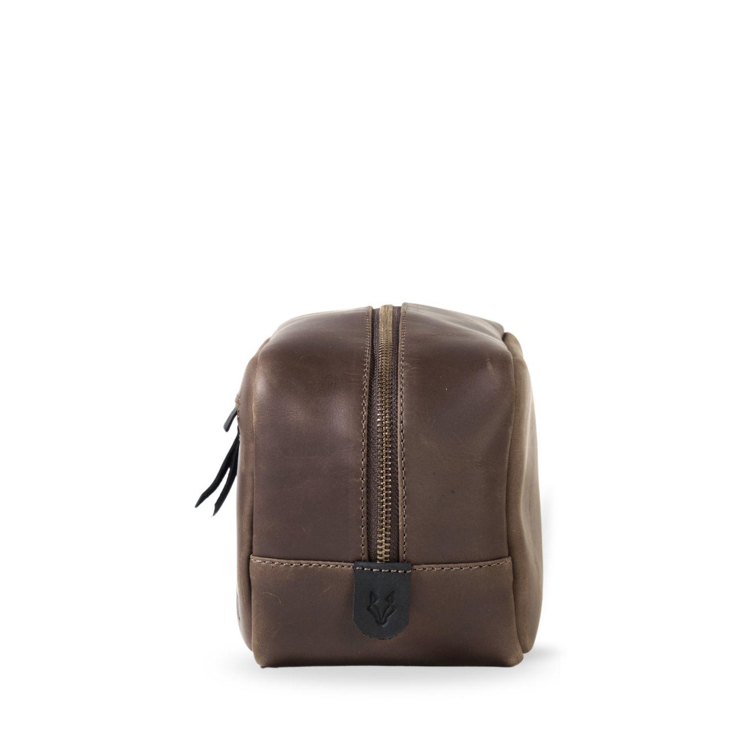 Neceser De Cuero Tiber Chocolate Véroz-4