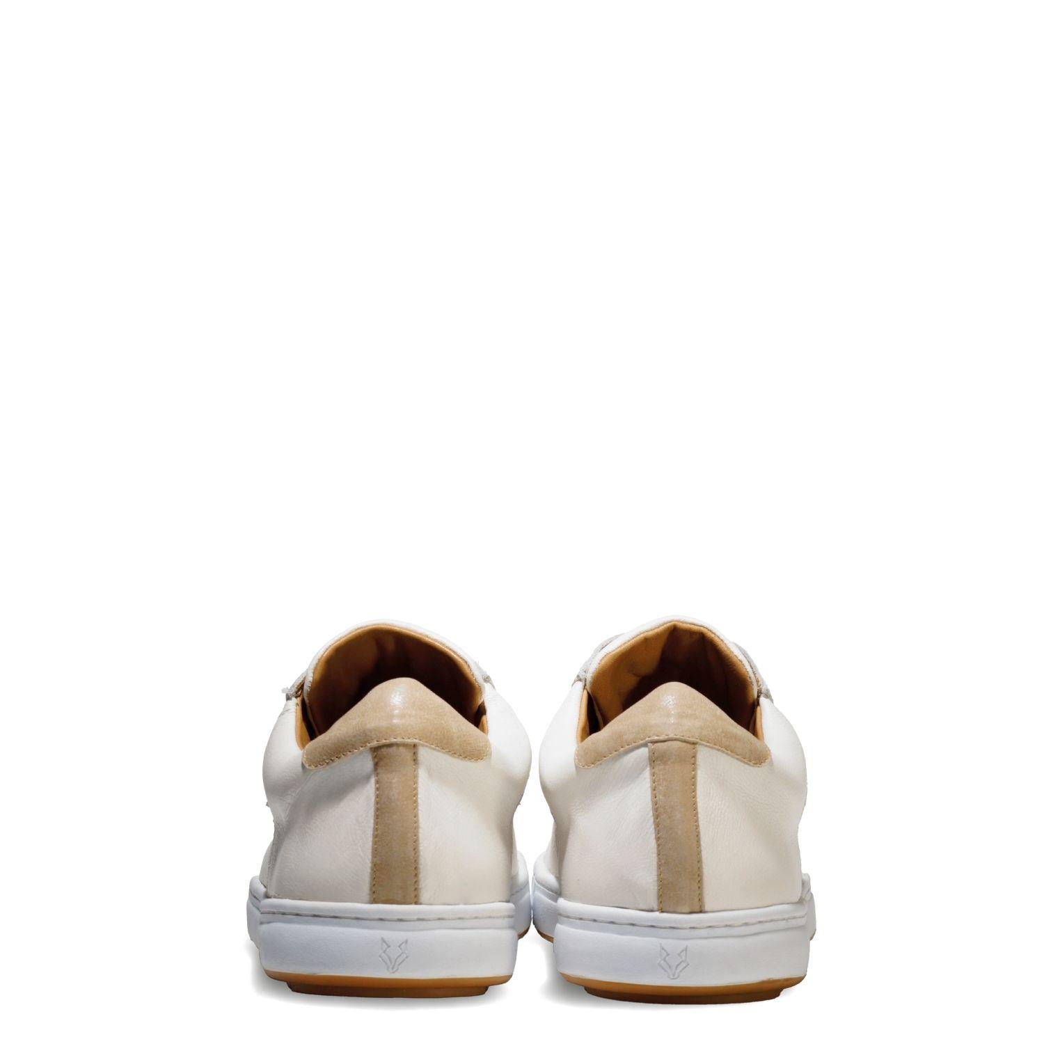 Zapatilla Cuero Hombre Véroz Vecchio - Blanco-3