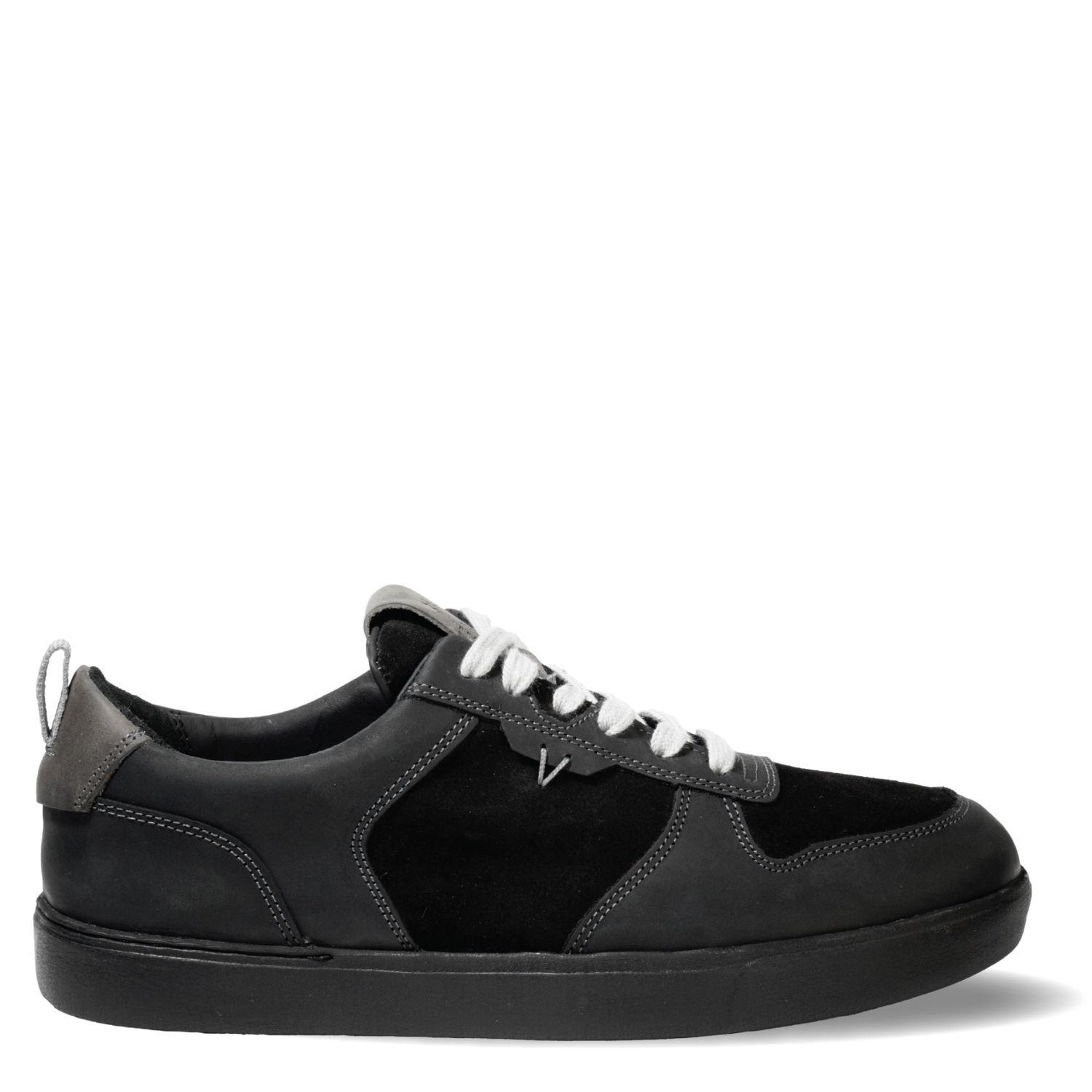Zapatilla Hombre De Cuero Trend Light Negro Véroz-0