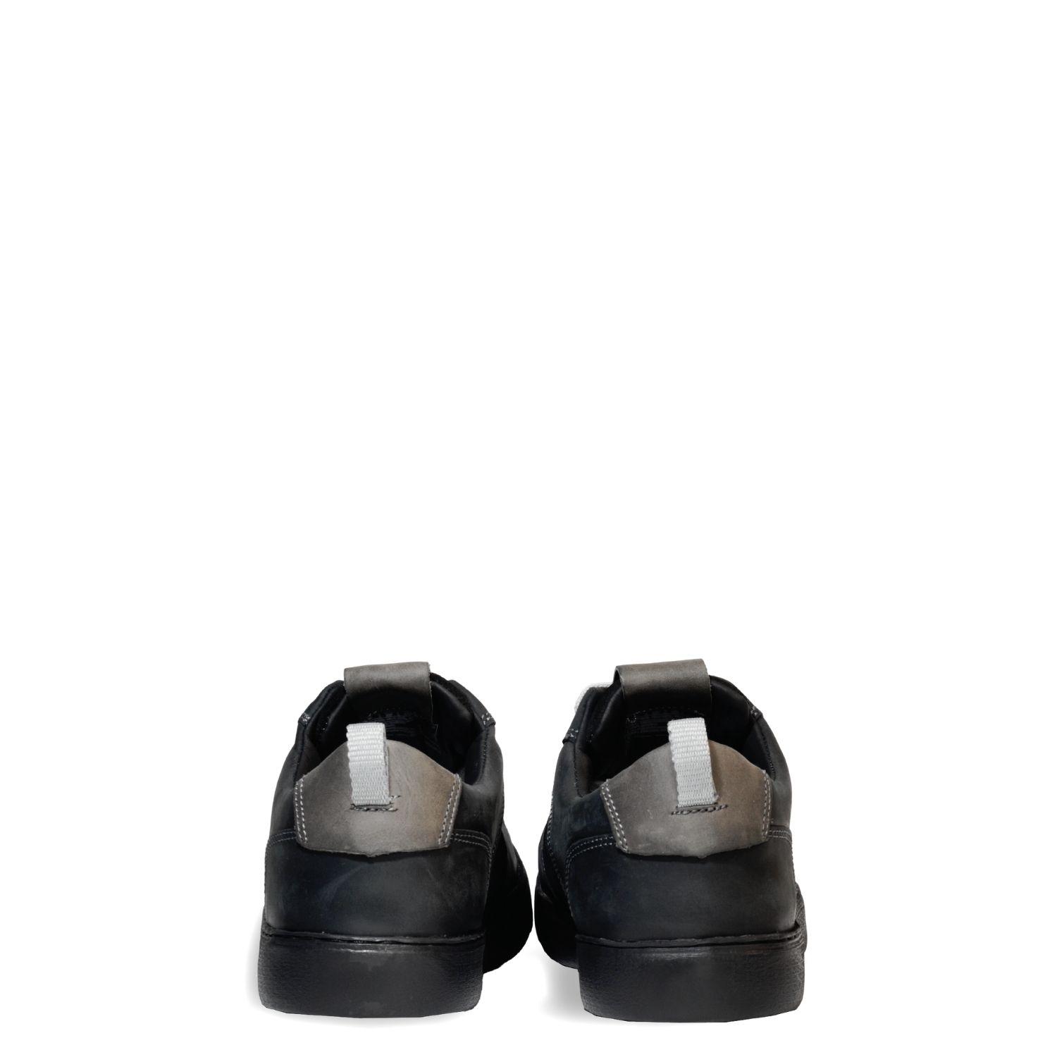 Zapatilla Hombre De Cuero Trend Light Negro Véroz-3