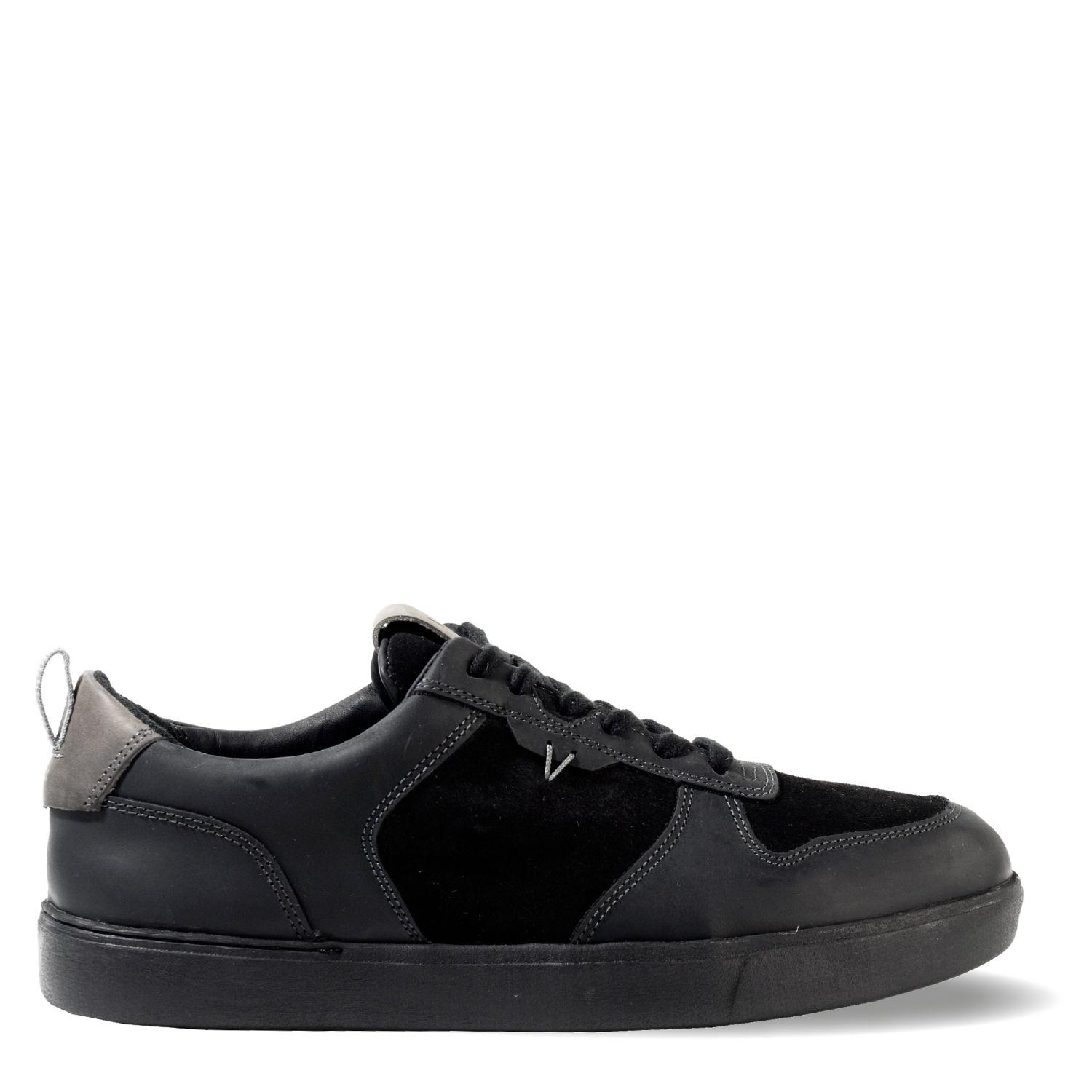 Zapatilla Hombre De Cuero Trend Light Negro Véroz-0