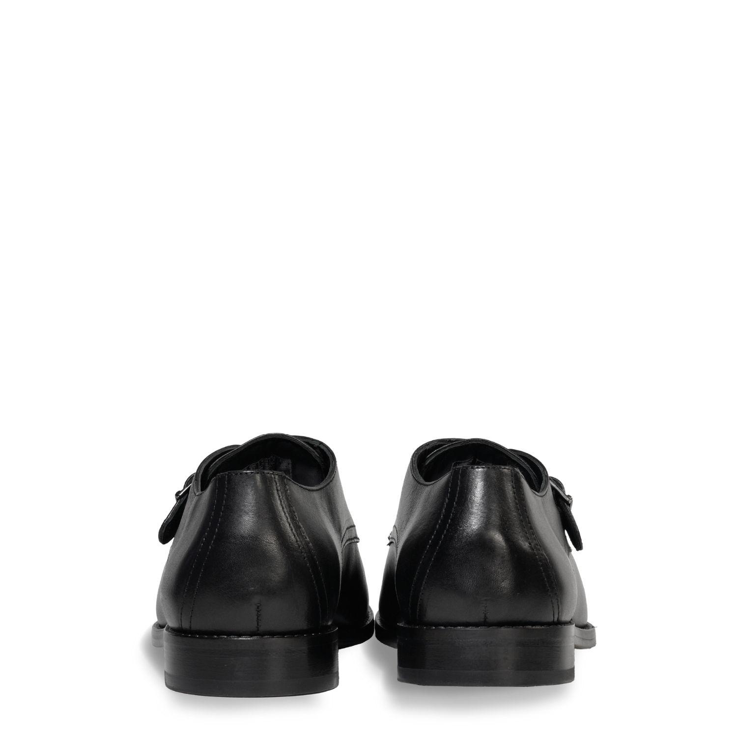 Zapato Hombre De Cuero Gran Belt Negro Véroz-3