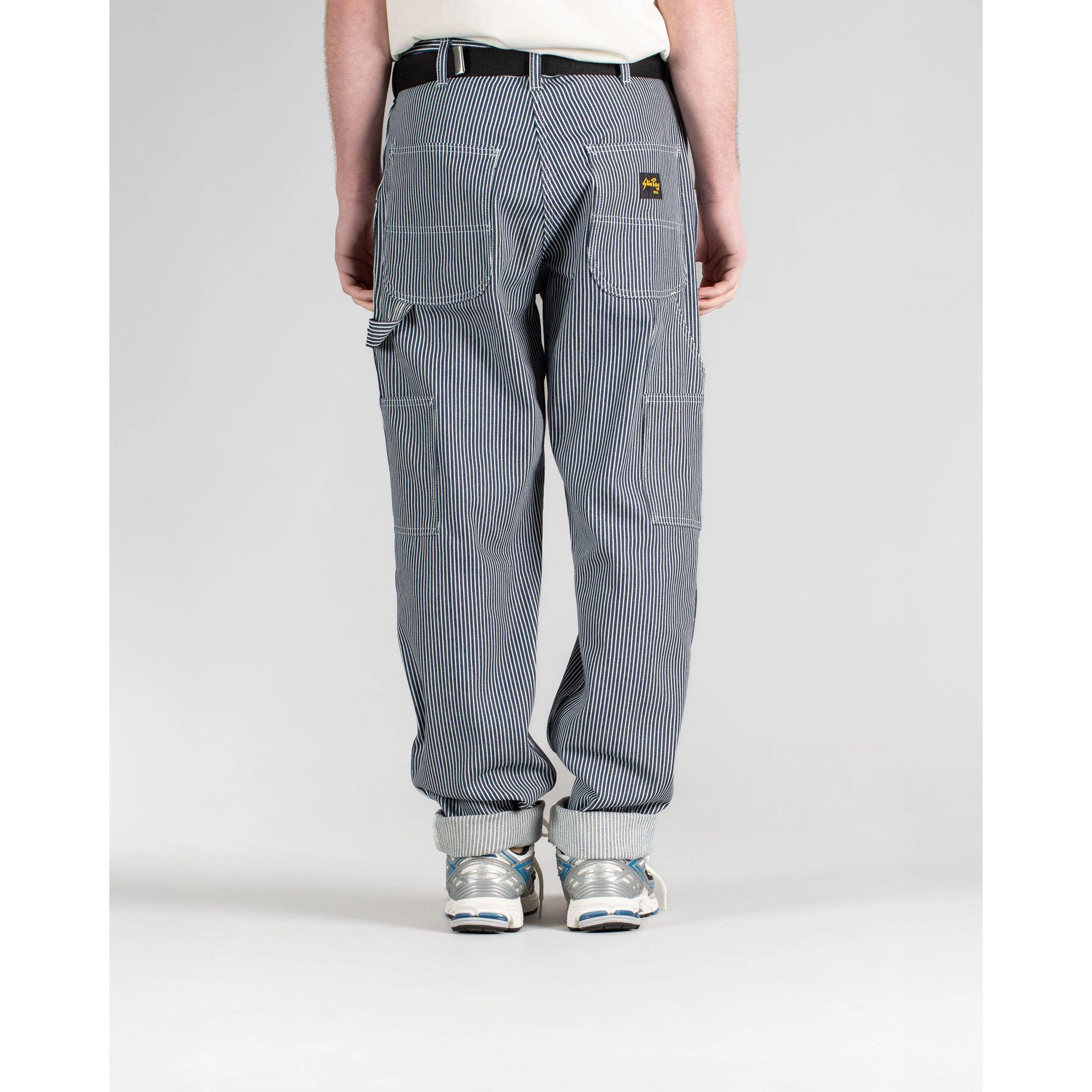 Stan Ray Pantalones 80s Painter Pant Hickory Stripe-3