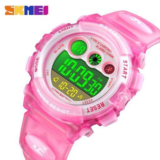 Reloj Niñas Skmei 1451, Deportivo, Digital, Sumergible, Alarma-2