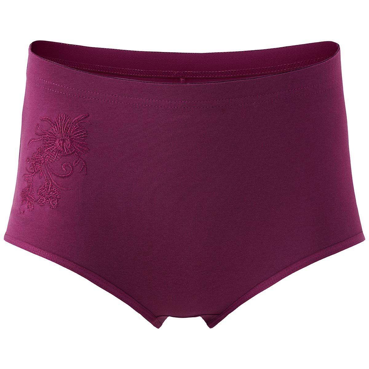 Pack de 6 Calzones Tiro Alto Algodón Mujer -7