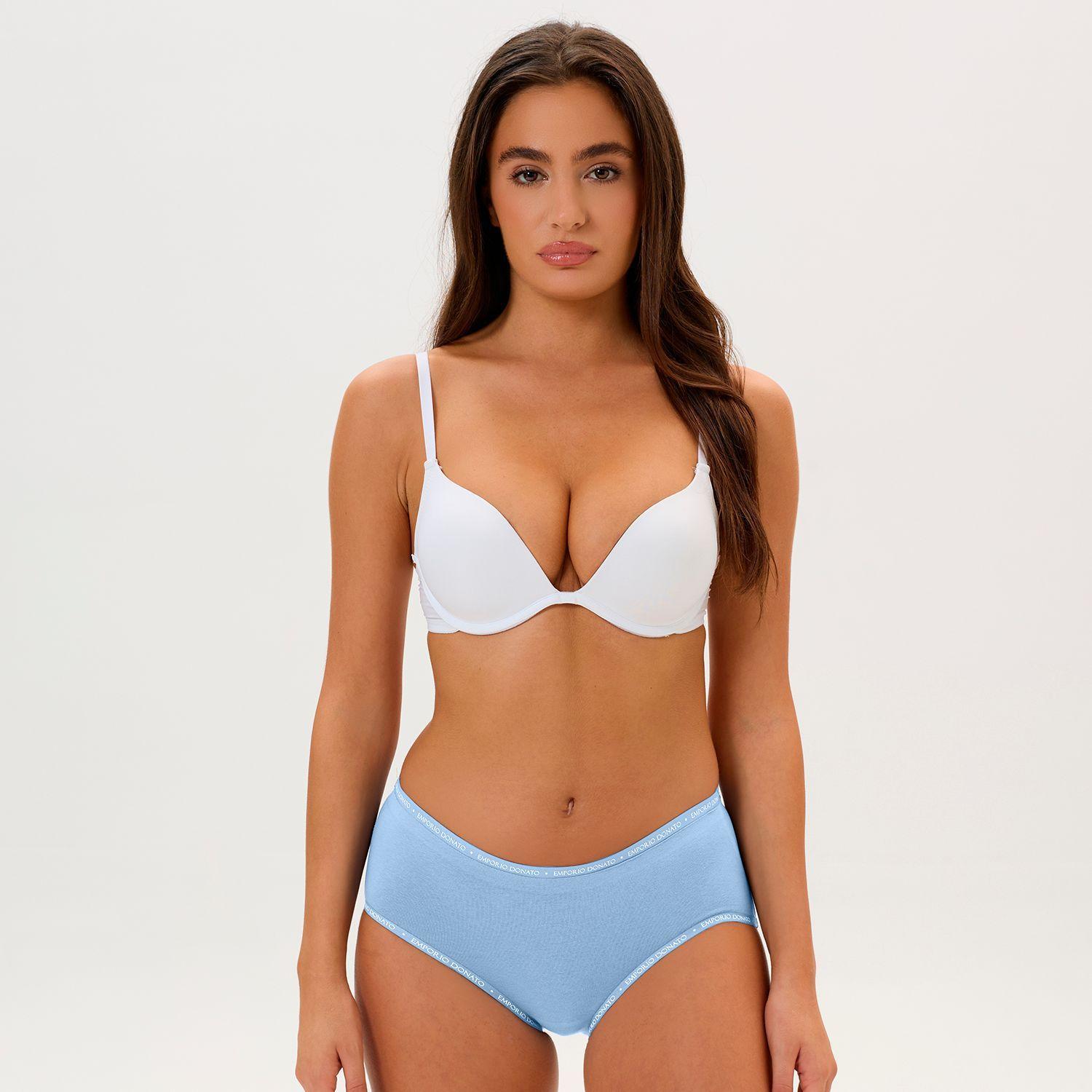 Pack de 6 Calzones Bikini Algodón Mujer .-2