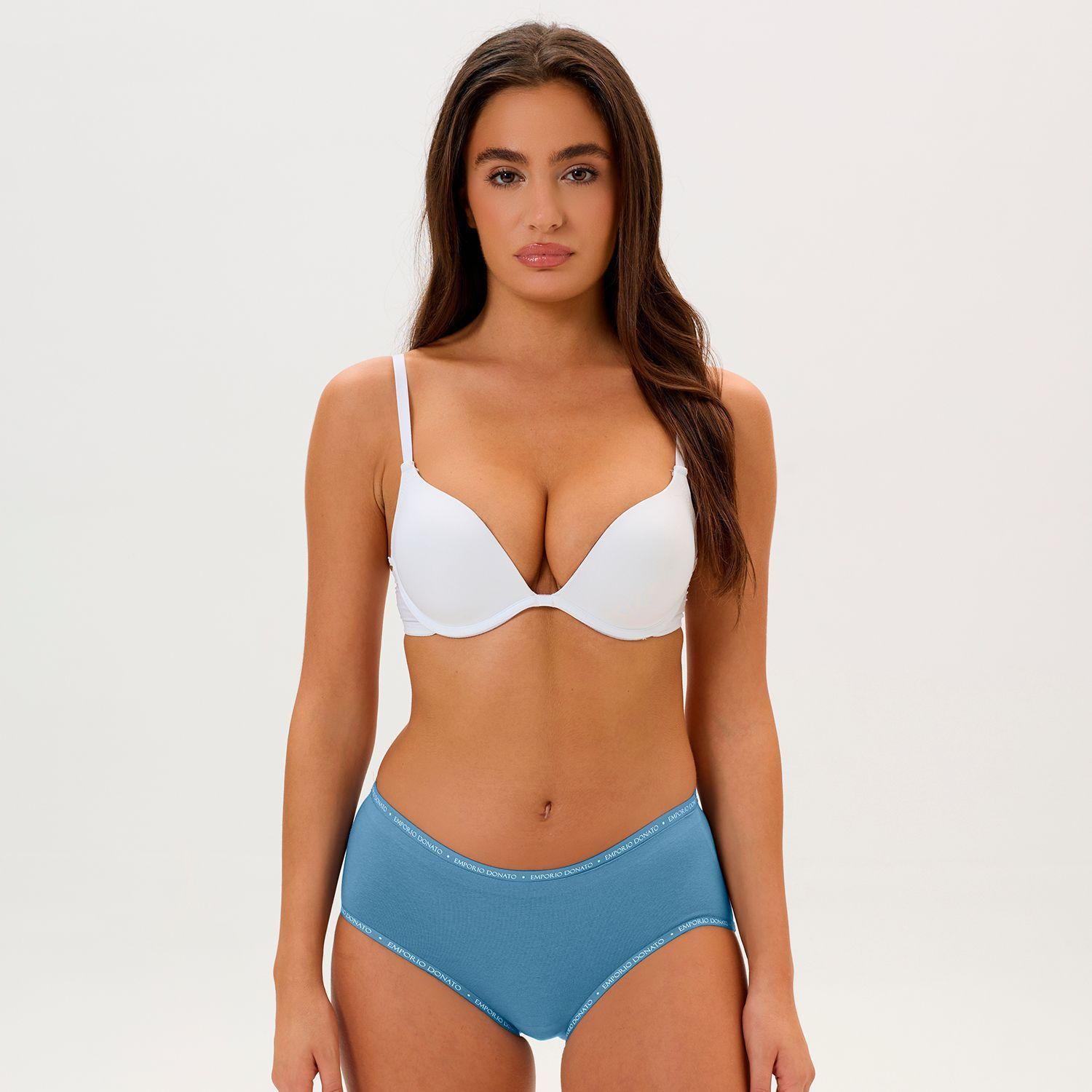 Pack de 6 Calzones Bikini Algodón Mujer .-5