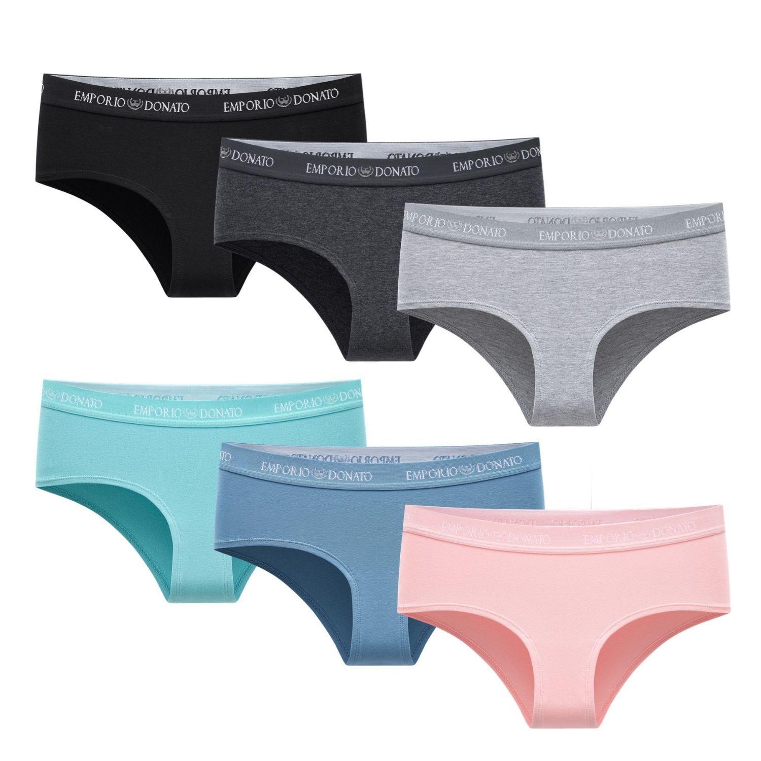 Pack 6  Calzones Pantaleta  Algodón – Mujer -7