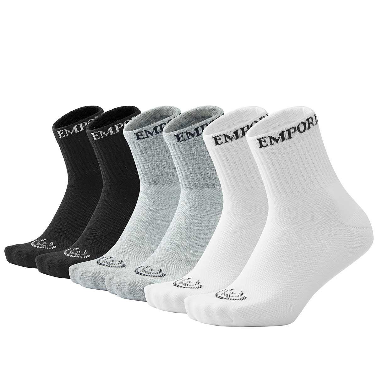 Pack de 6 Calcetines Cortos Deportivos Hombre-0