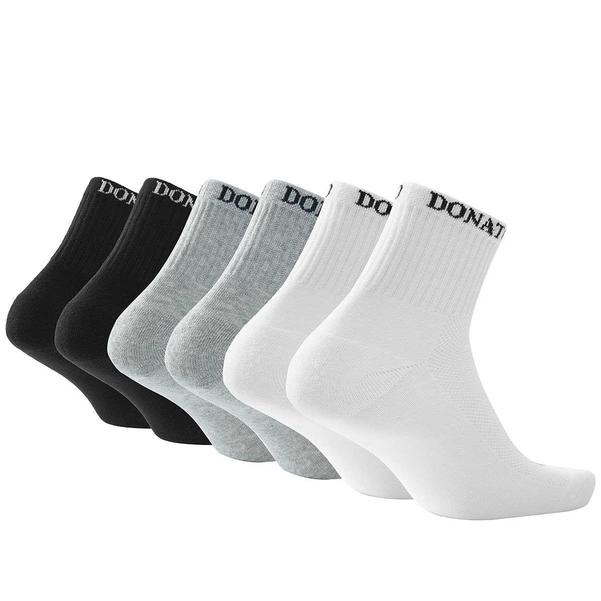Pack de 6 Calcetines Cortos Deportivos Hombre-1