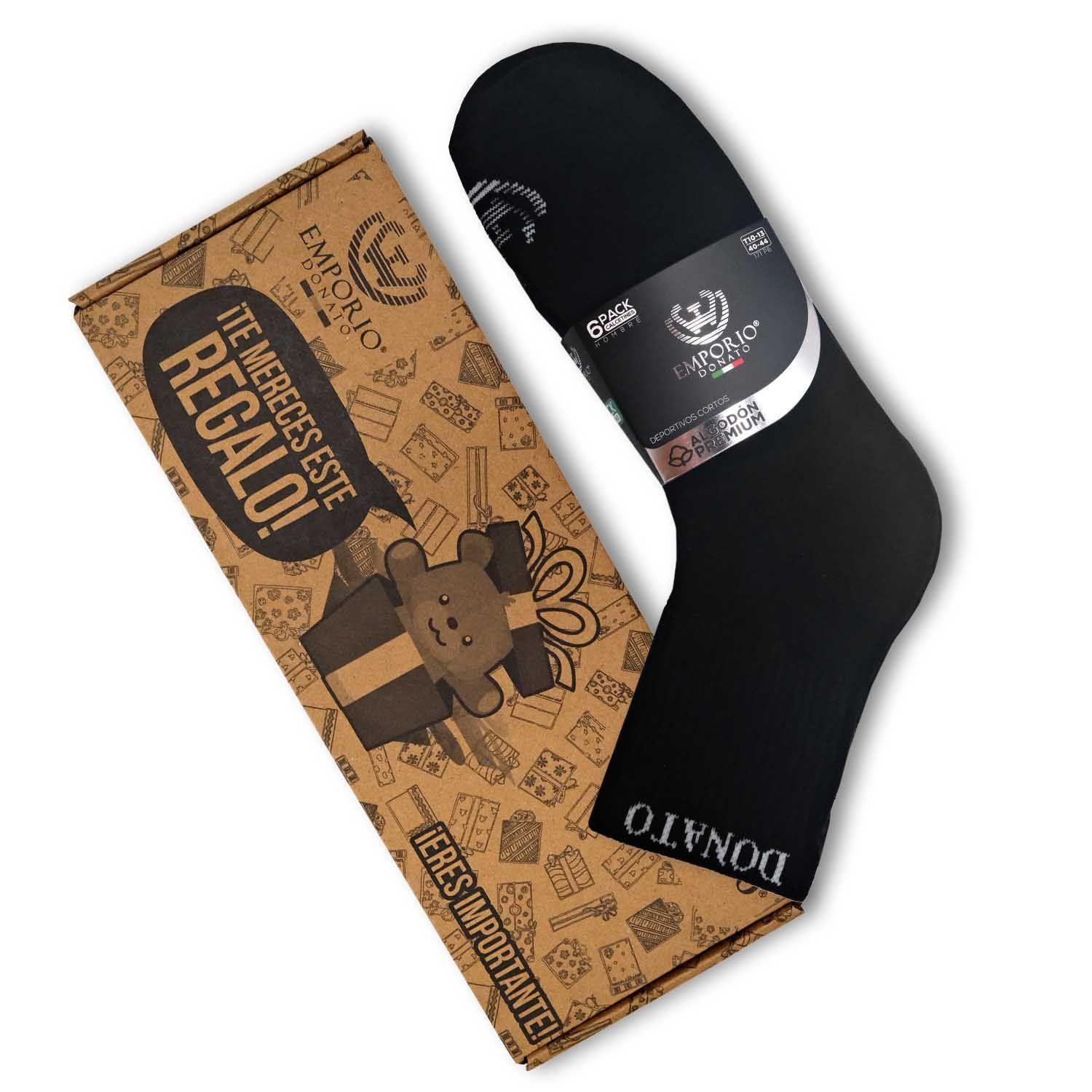 Pack de 6 Calcetines Cortos Deportivos Hombre-6
